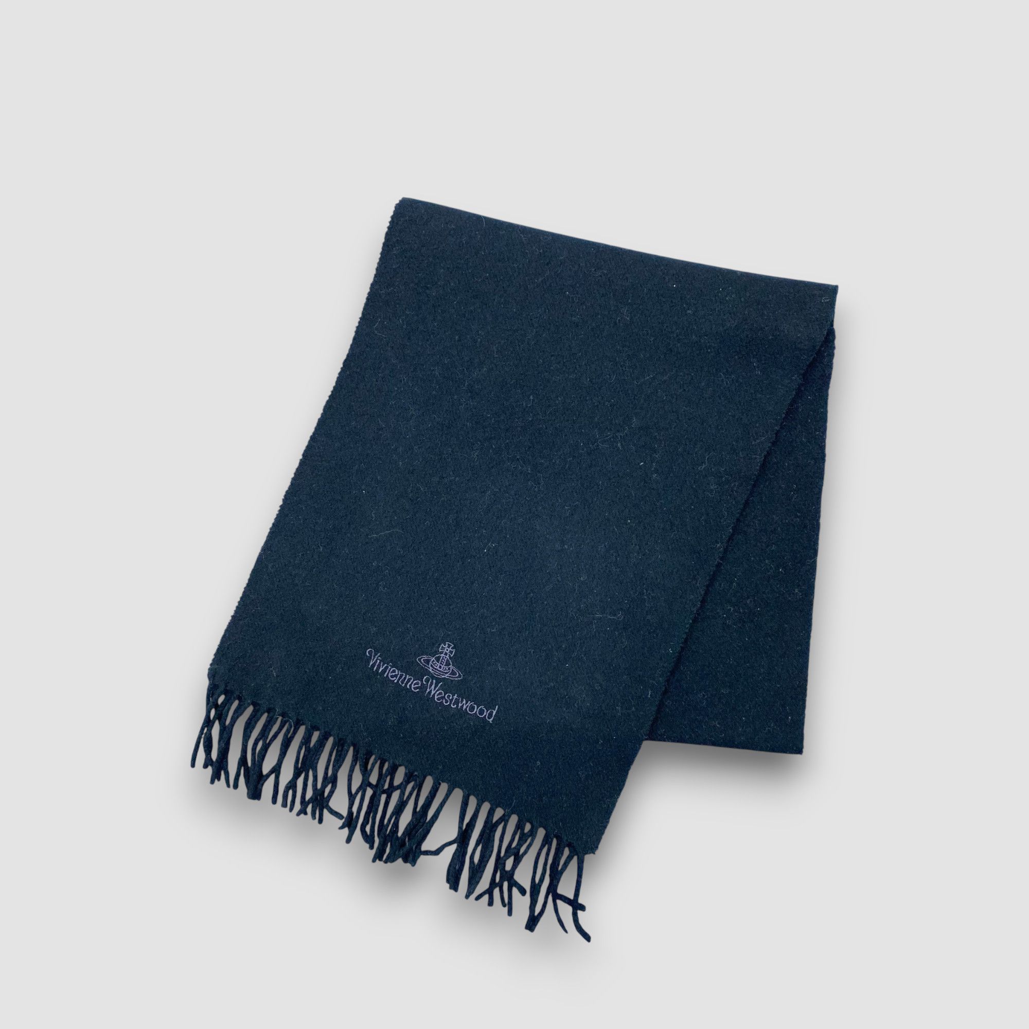 Vivienne Westwood Vintage Vivienne Westwood Scarf Muffler Wool Orbs Scarves Size ONE SIZE - 3 Thumbnail