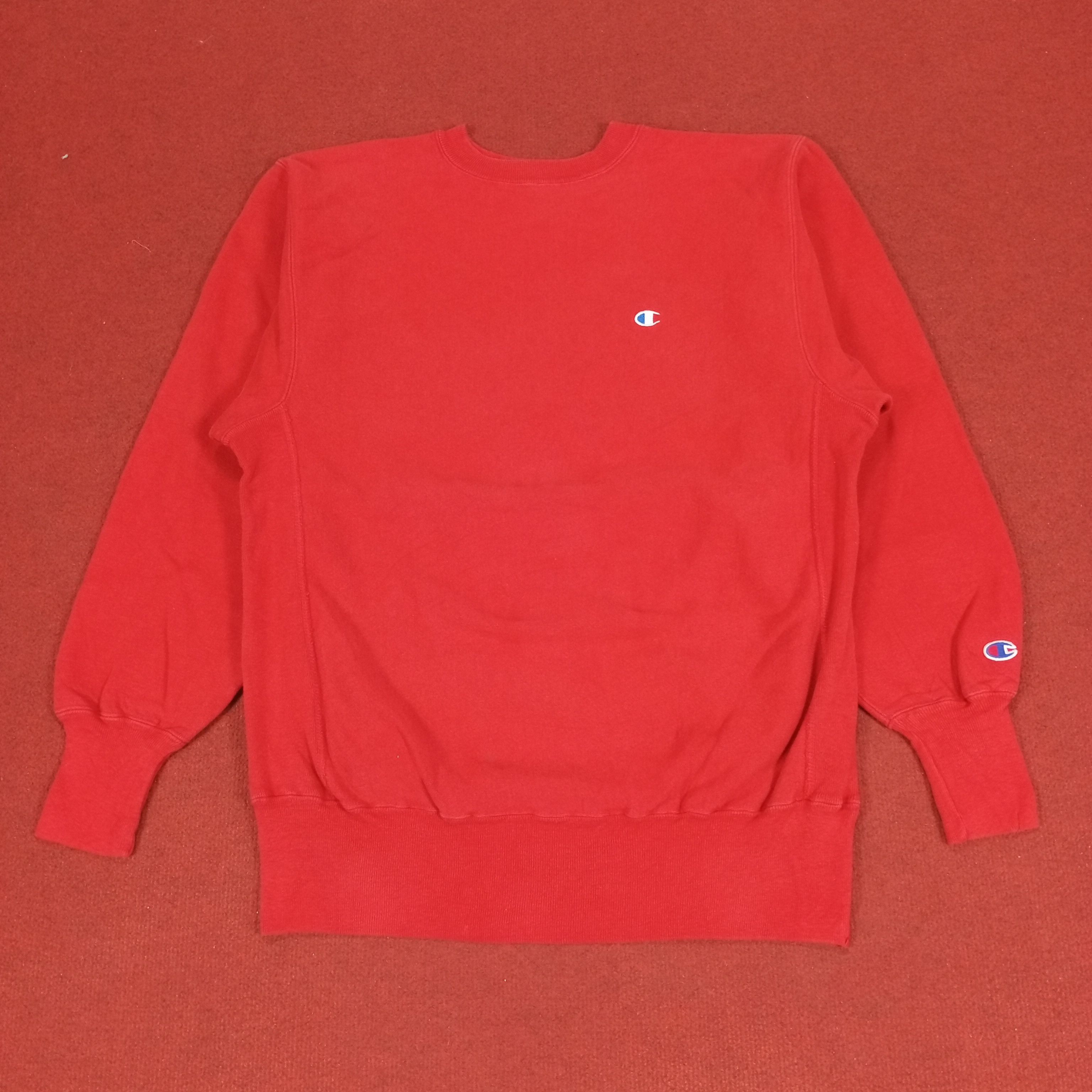 Champion × Vintage Champion Streetwear Small Logo Design Sweatshirt Size US M / EU 48-50 / 2 - 1 Thumbnail