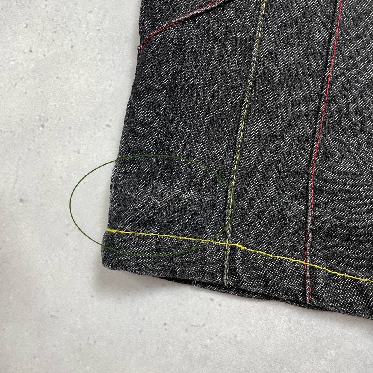 Japanese Brand × Vintage Vintage 2000s Raw Blue Rap Hip Hop Jeans Gray Size 34 Size US 34 / EU 50 - 16 Thumbnail