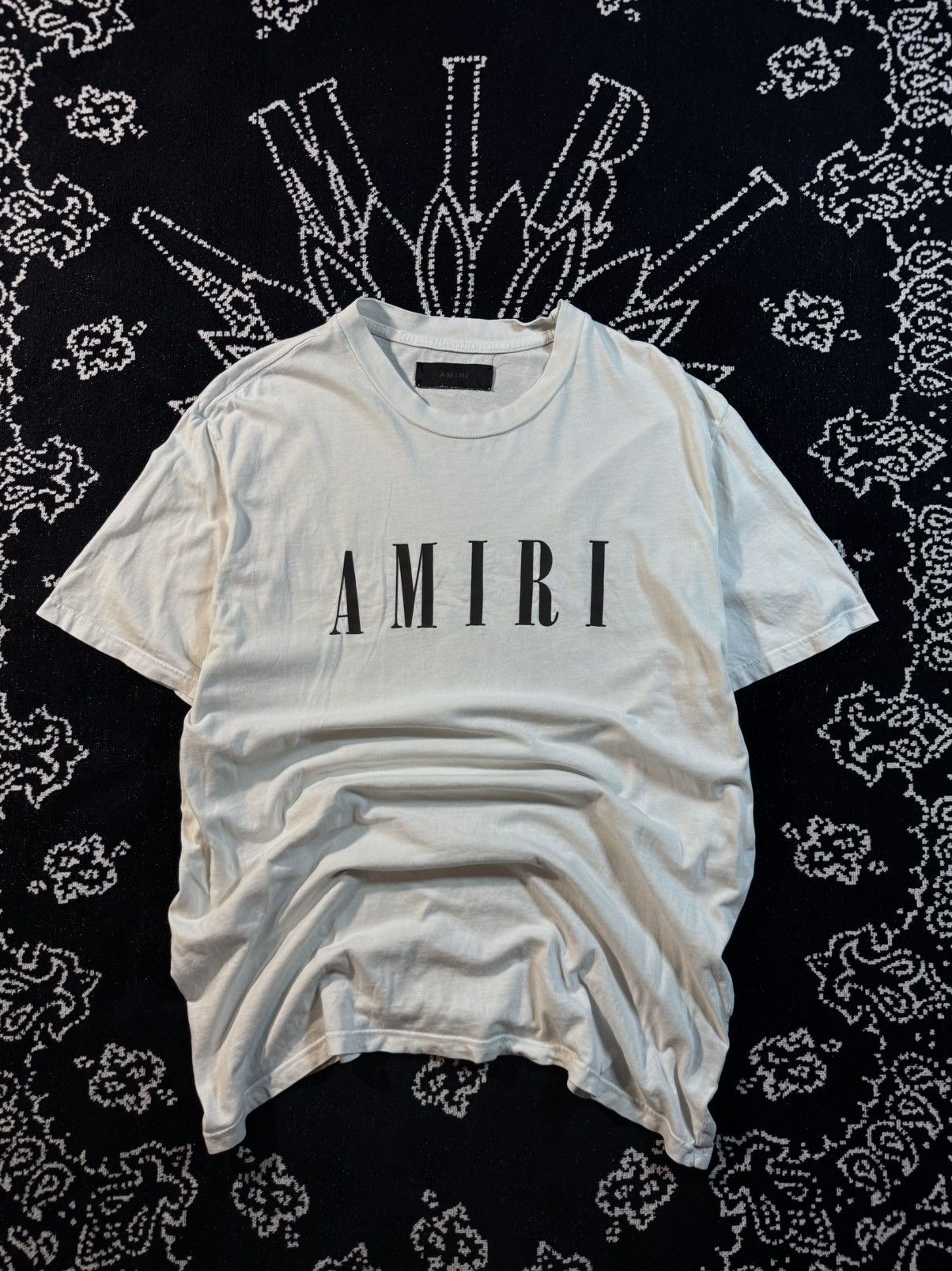 Amiri AMIRI WHITE CORE LOGO TEE Size US M / EU 48-50 / 2 - 1 Thumbnail