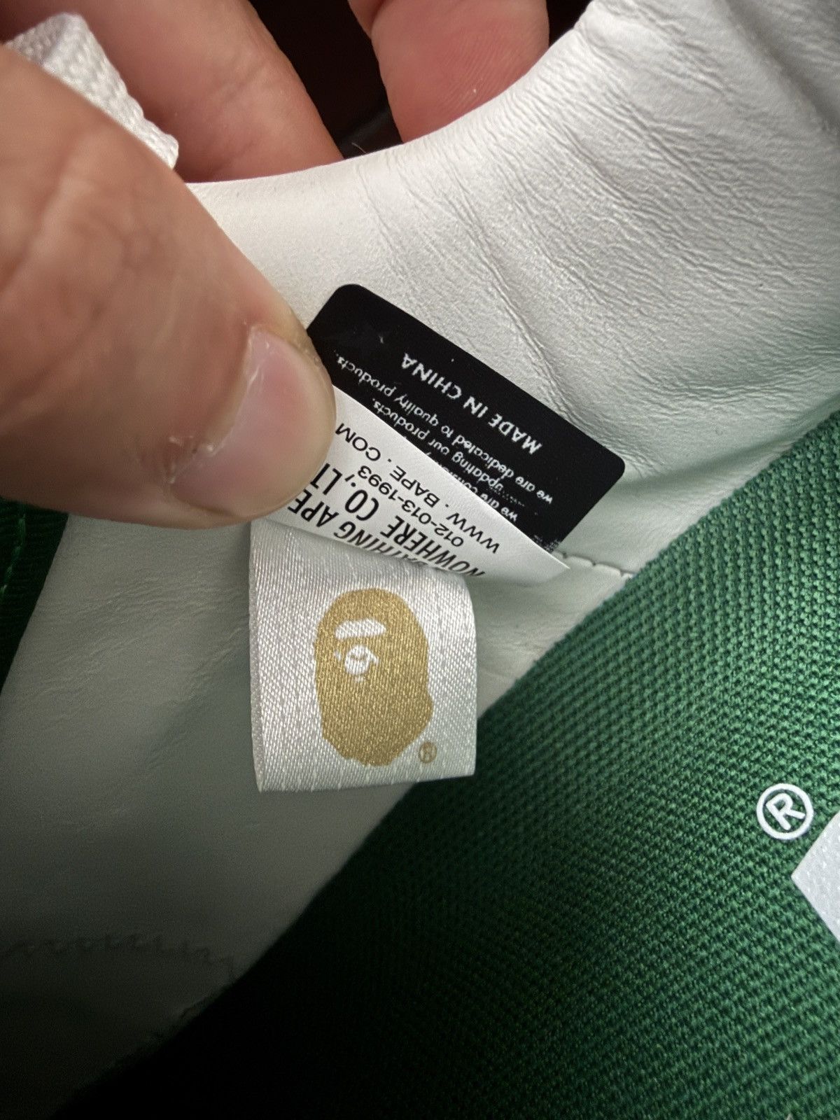 Bape Bapesta icon low green Size US 8.5 / EU 41-42 - 9 Thumbnail