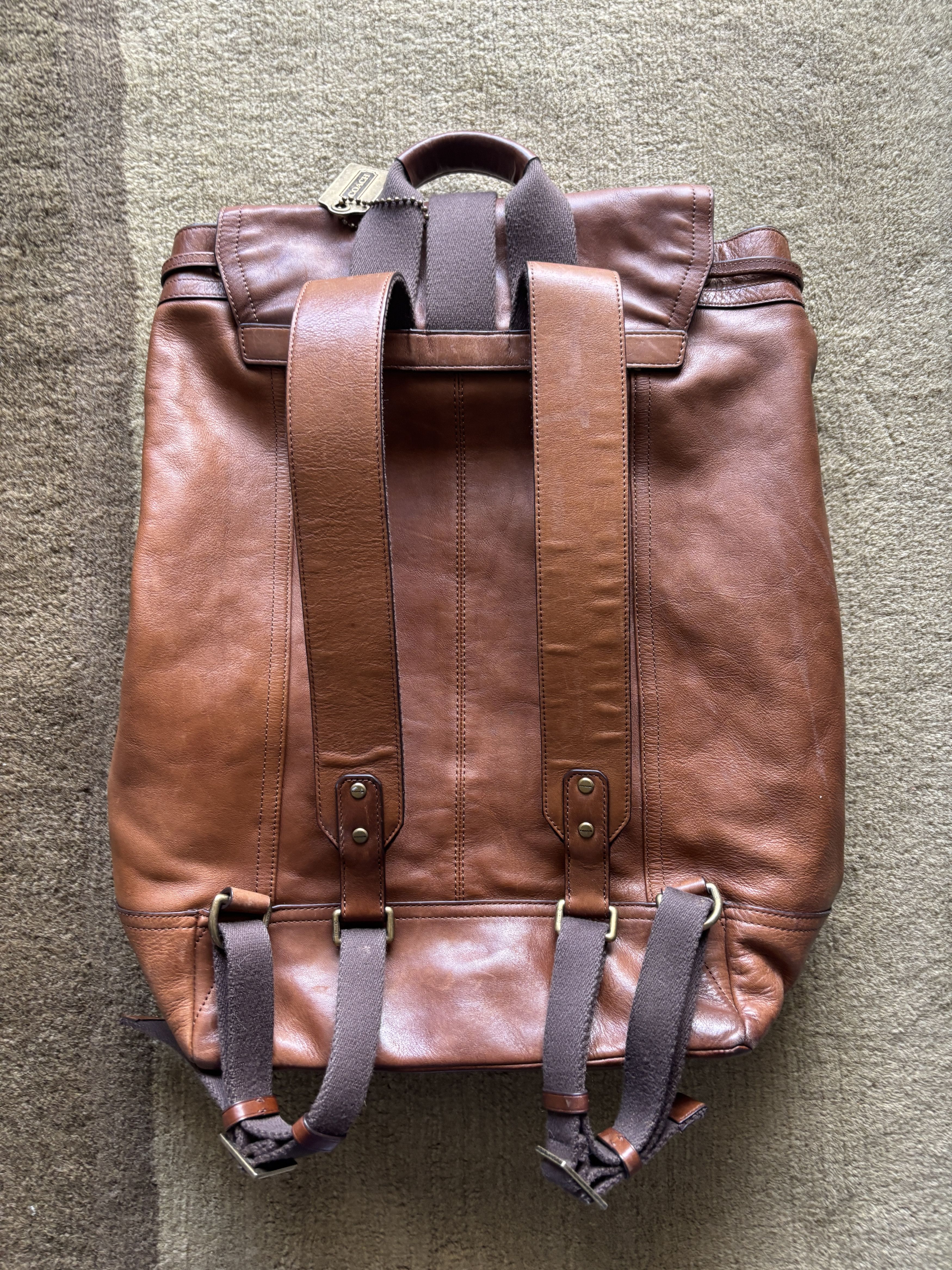 Coach Coach Leather Backpack Size ONE SIZE - 2 Thumbnail