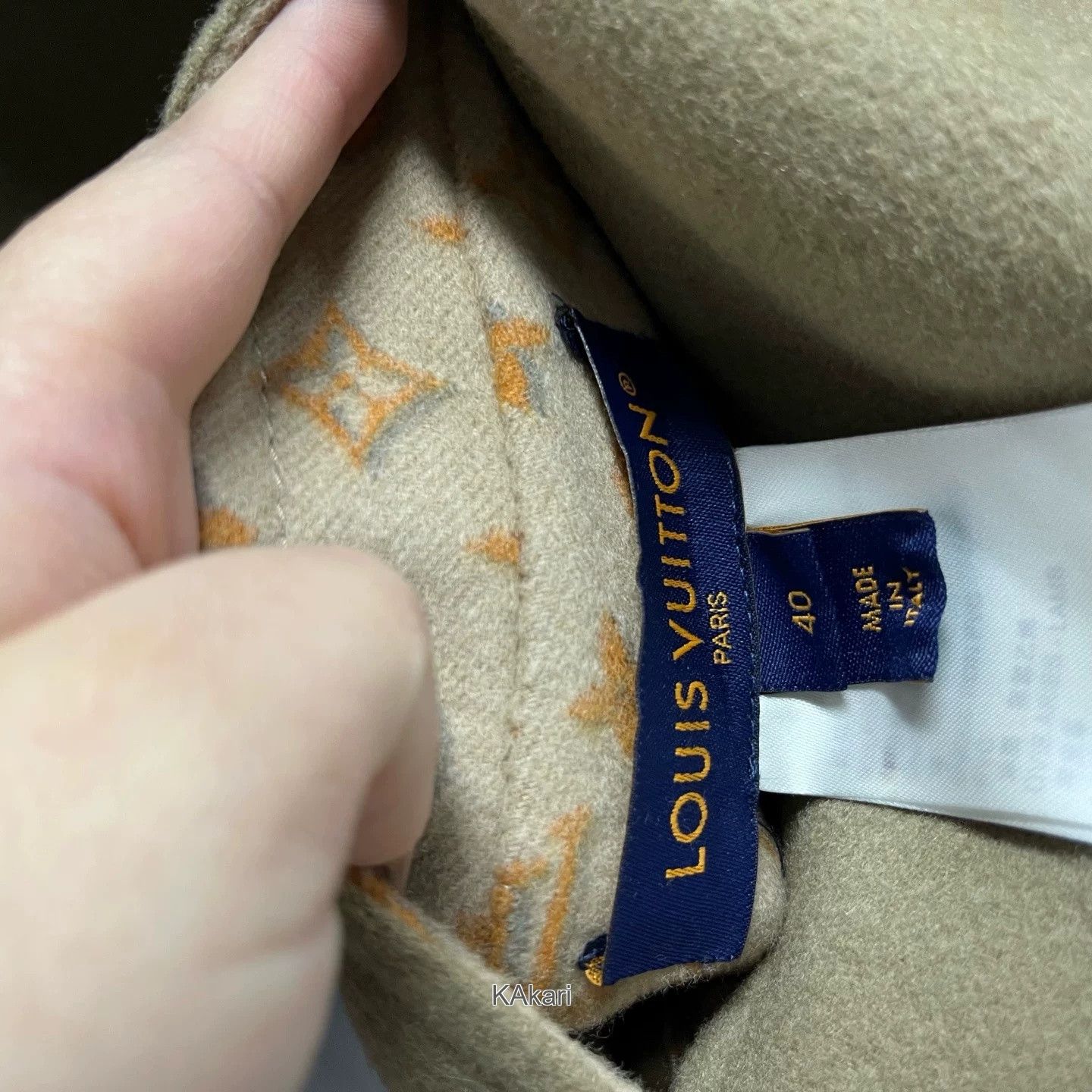 Louis Vuitton Louis Vuitton Brown Logo Jacquard Hooded Jacket Size US XXS / EU 40 - 3 Thumbnail