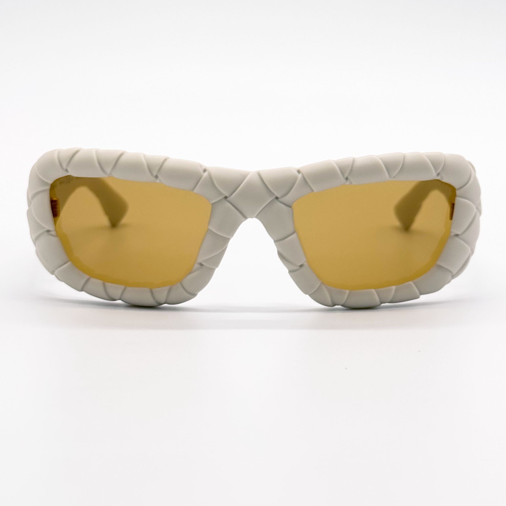 Bottega Veneta NEW BOTTEGA VENETA SUNGLASSES BV1303S 006 WOMEN WHITE Size ONE SIZE - 3 Thumbnail