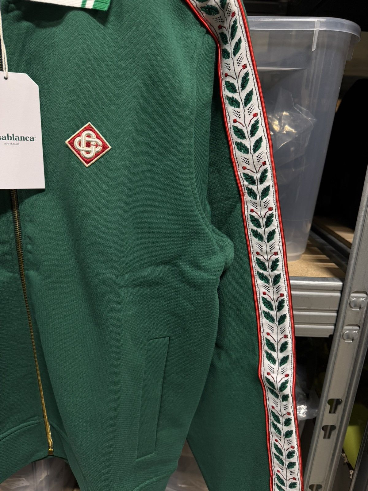 Casablanca Casablanca Laurel Zip Jacket NEW 900$ Size US L / EU 52-54 / 3 - 4 Thumbnail