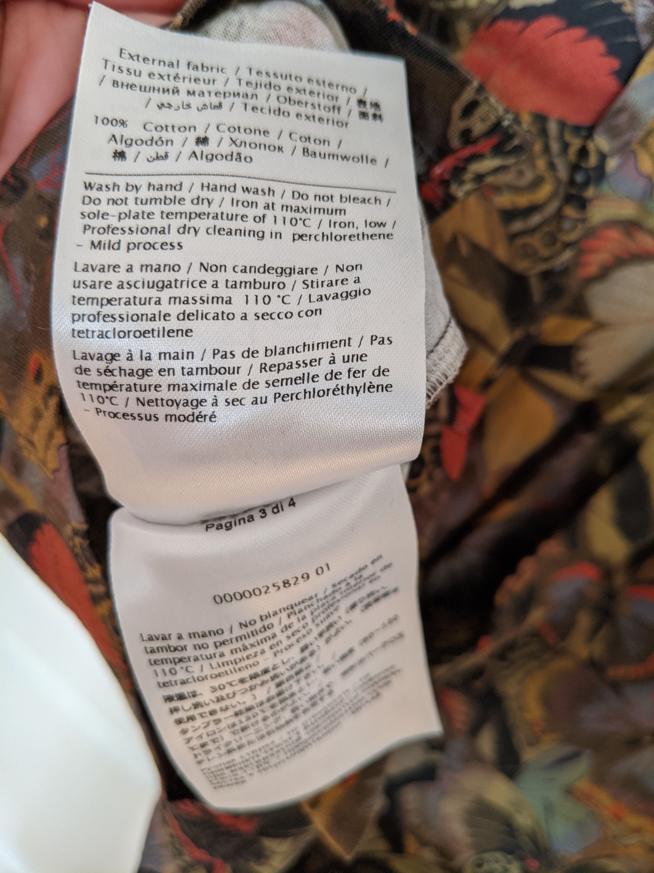 Valentino Valentino Butterfly Camo Print T-Shirt Size US M / EU 48-50 / 2 - 8 Thumbnail