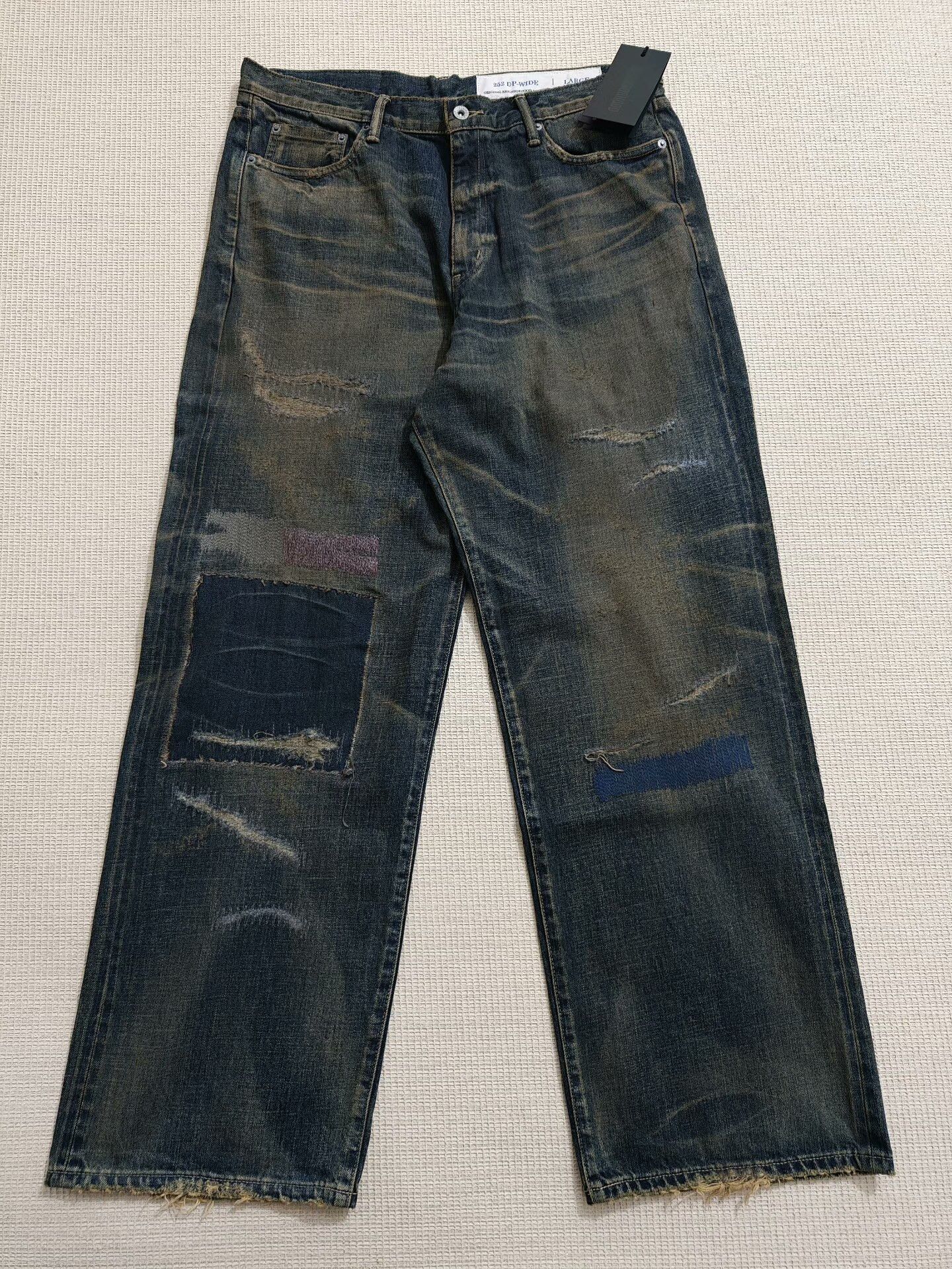 Neighborhood NEIGHBORHOOD SAVAGE DENIM DP WIDE PANTS Size US 36 / EU 52 - 1 Thumbnail