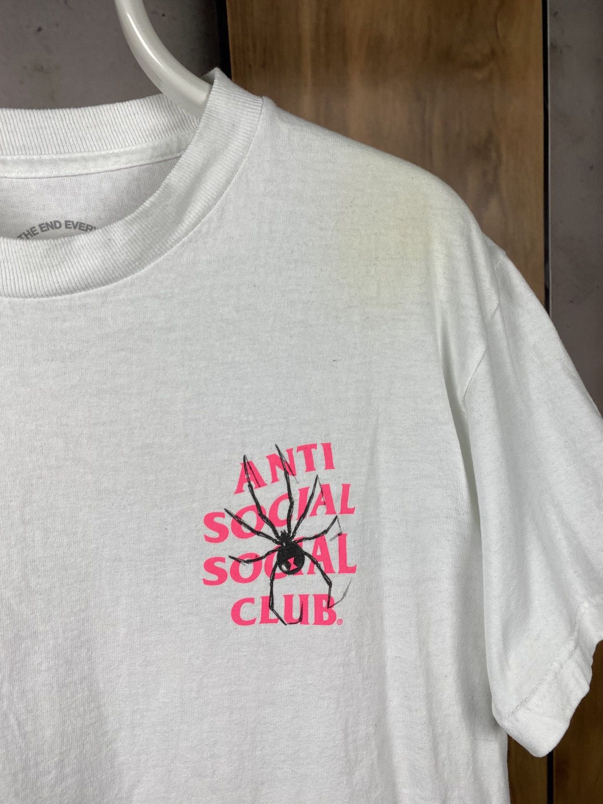 Anti Social Social Club 🕷️T-Shirt Anti Social Social Club Made In U.S.A. Spiser Tee🕷️ Size US M / EU 48-50 / 2 - 4 Thumbnail