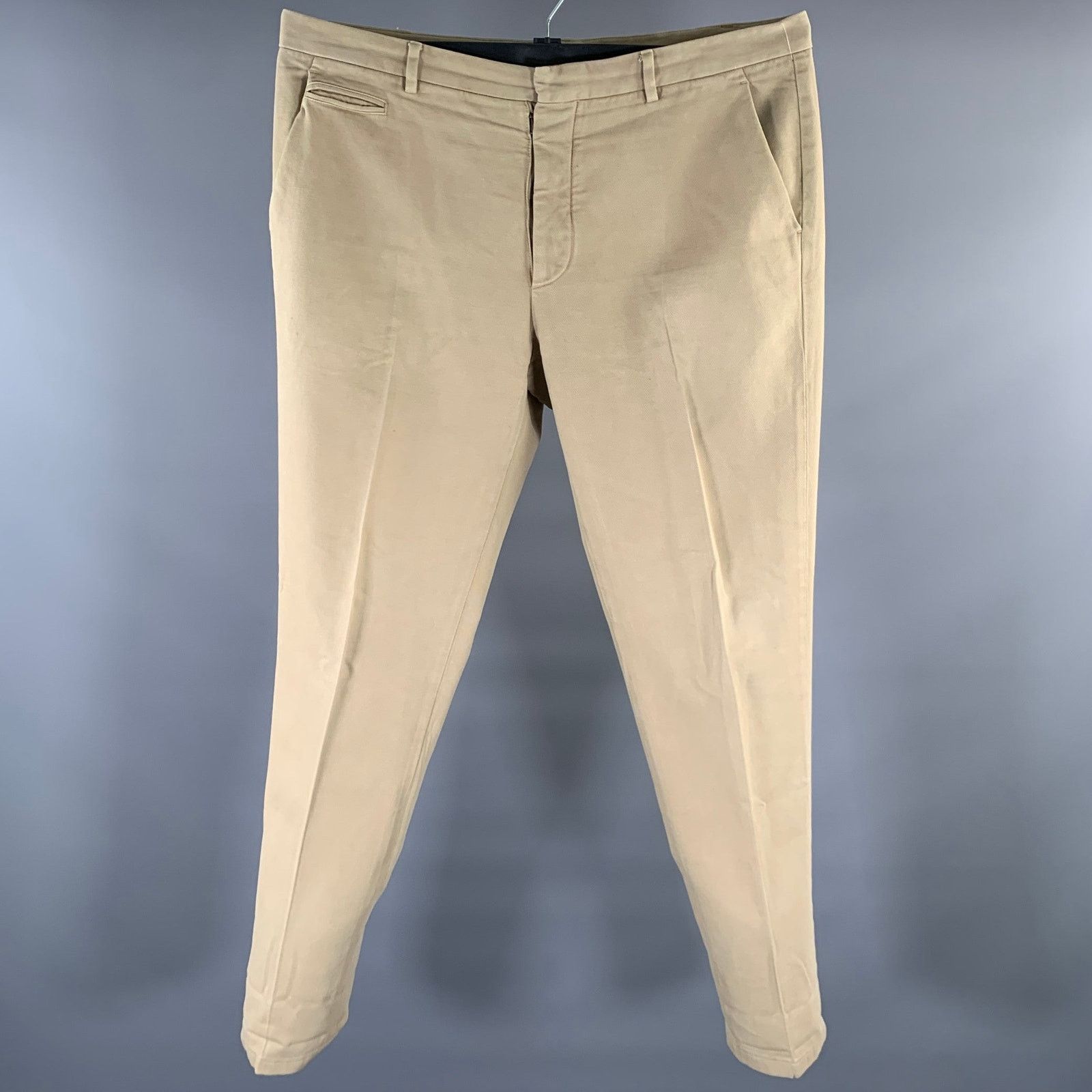 Maison Margiela MAISON MARTIN MARGIELA Khaki Button Fly Casual Pants Size 38 Size US 38 / EU 54 - 1 Thumbnail