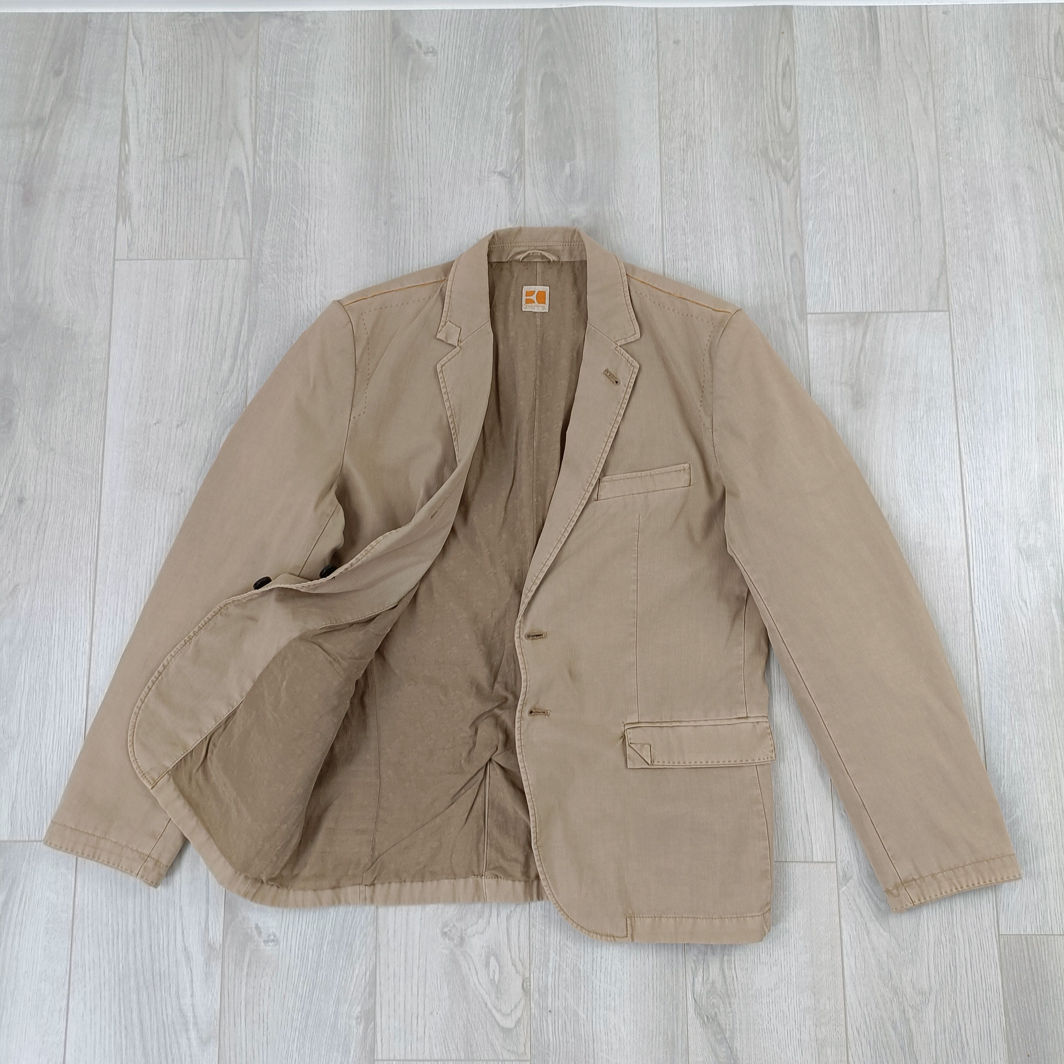Hugo Boss Men's Beige Cotton Sport Jacket ! Size US M / EU 48-50 / 2 - 2 Thumbnail
