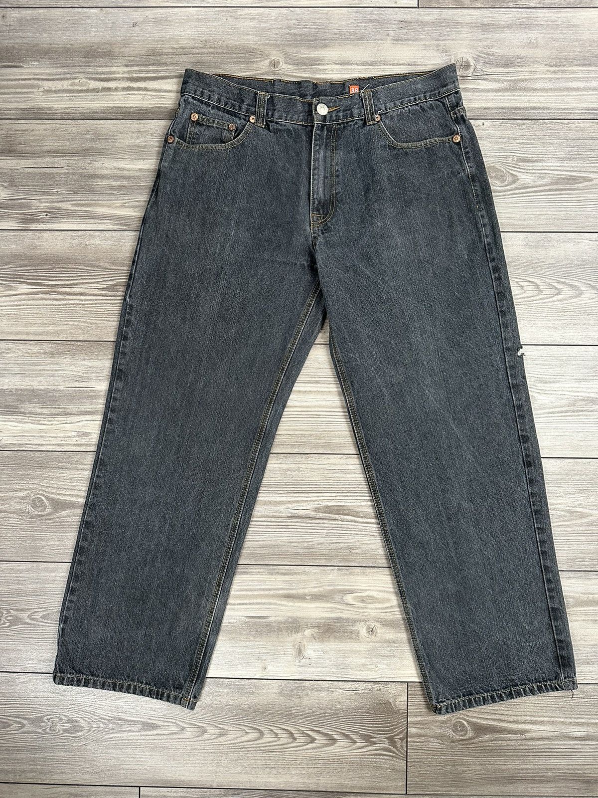 Ed Hardy Crazy Y2K Ed Hardy Embroidered Baggy Jeans Size US 38 / EU 54 - 2 Thumbnail