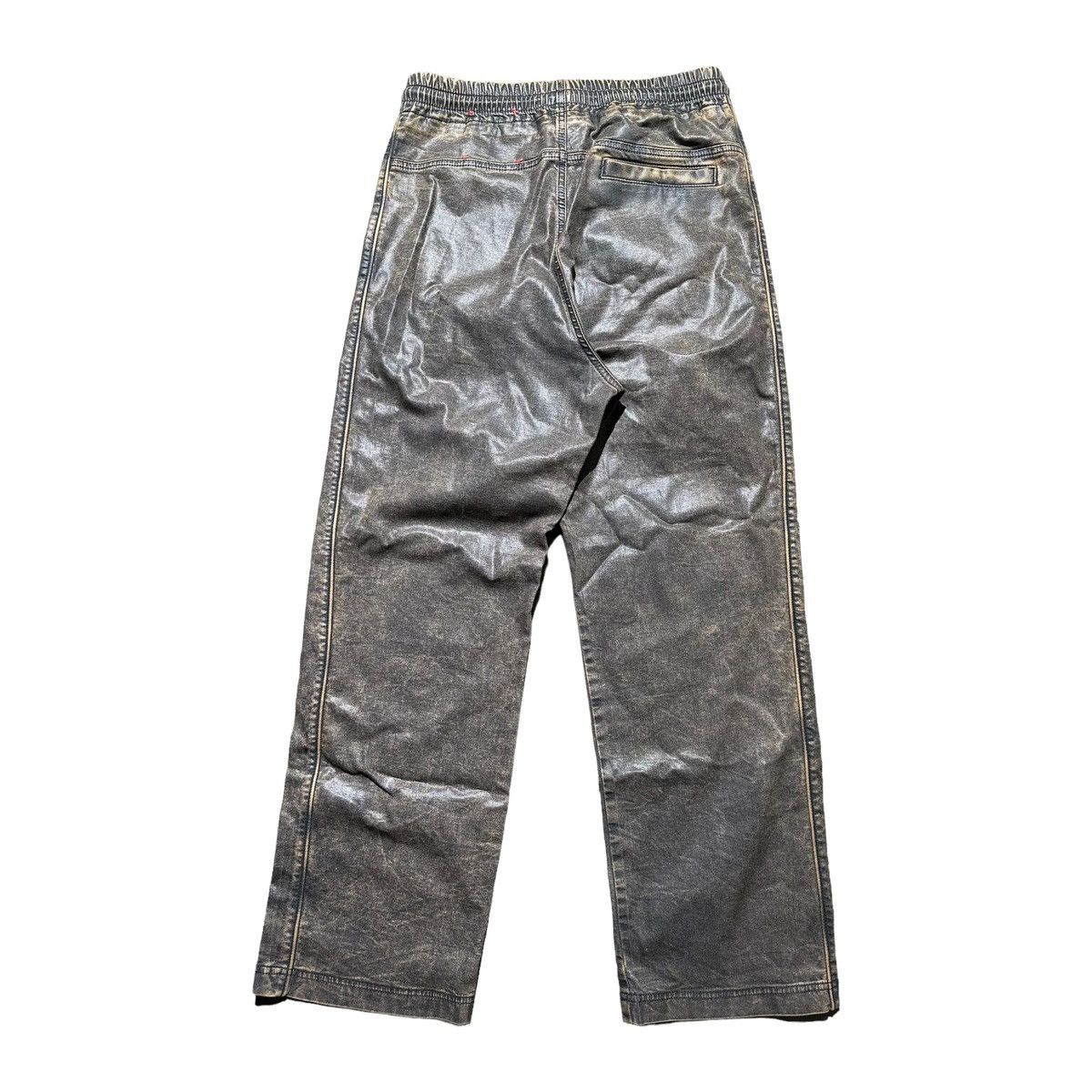 Diesel × Diesel Black Gold Diesel new season waxed baggy sweatpants Size US 32 / EU 48 - 4 Thumbnail