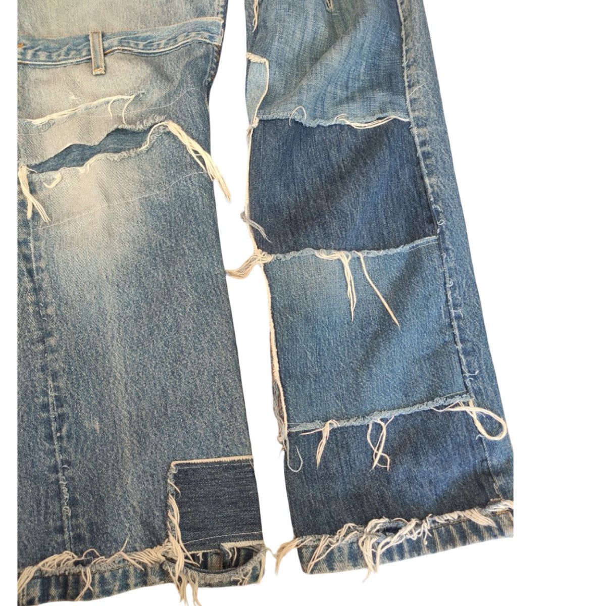 Japanese Brand custom 90s distressed Levi's 501 Size US 34 / EU 50 - 5 Thumbnail