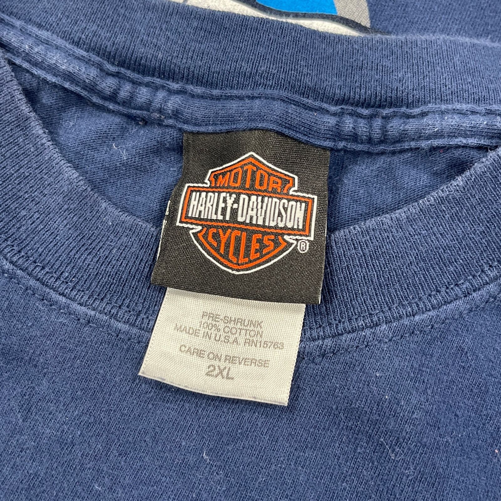 Harley Davidson 2002 Harley Davidson Survivor Bear Illinois Tee T Shirt 2XL Size US XXL / EU 58 / 5 - 6 Thumbnail