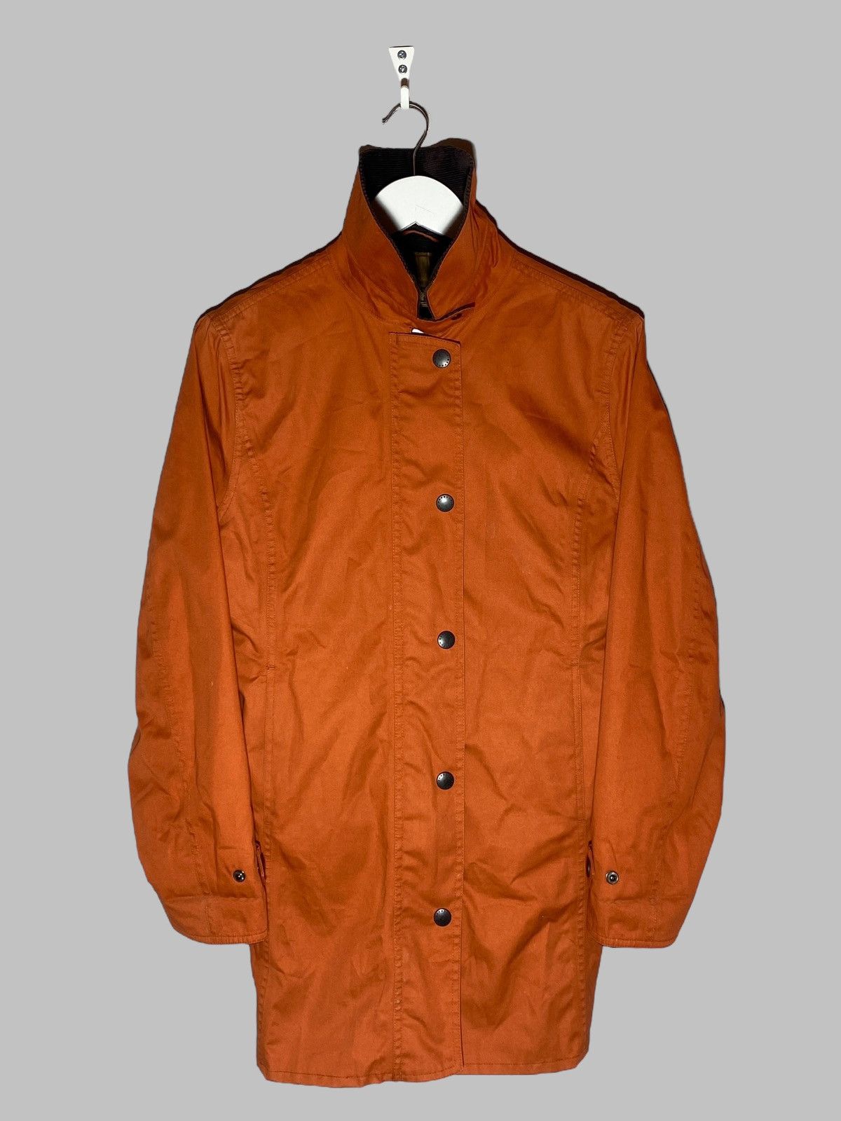 Barbour Barbour Newmarket Jacket Women’s Orange Color Size 10 Size M / US 6-8 / IT 42-44 - 3 Thumbnail