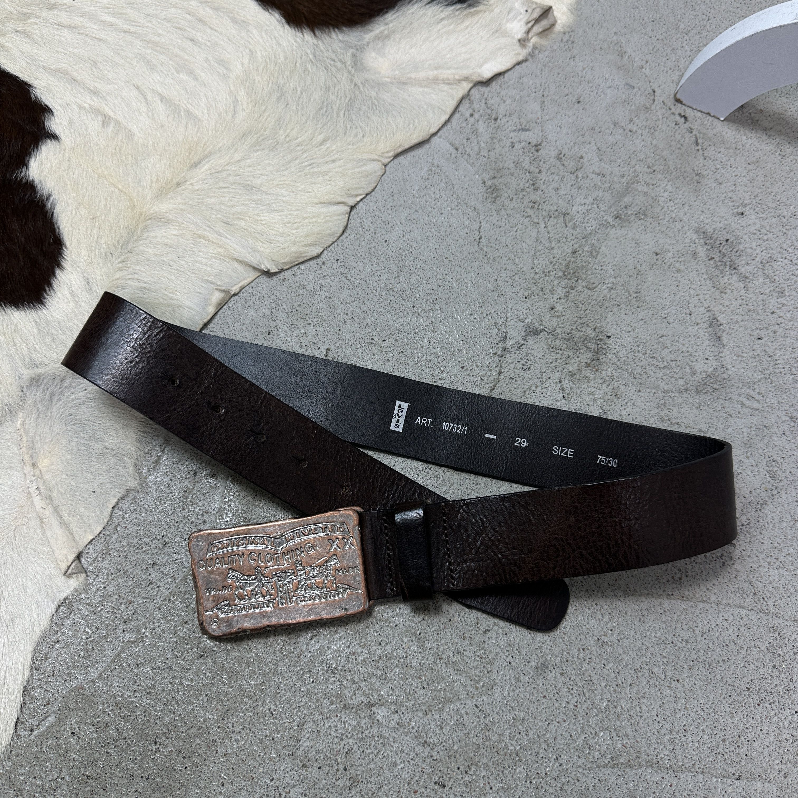 Miss Sixty Vintage Avant Garde Leather Miss Sixty Belt Y2K Size ONE SIZE - 8 Thumbnail
