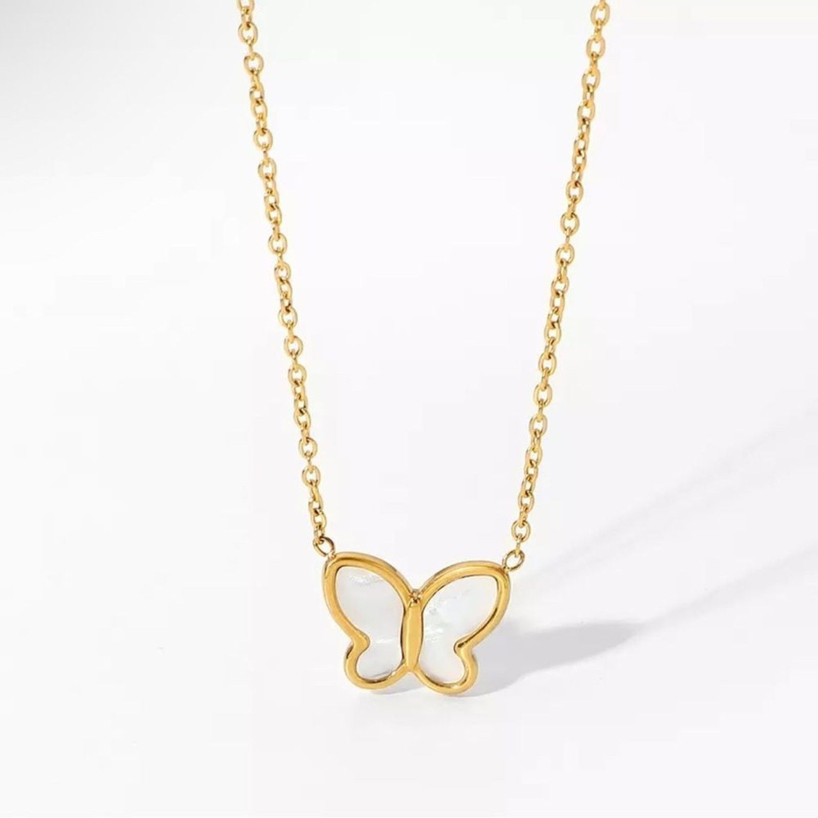 Other Butterfly Gold Plated Necklace Size ONE SIZE - 4 Thumbnail