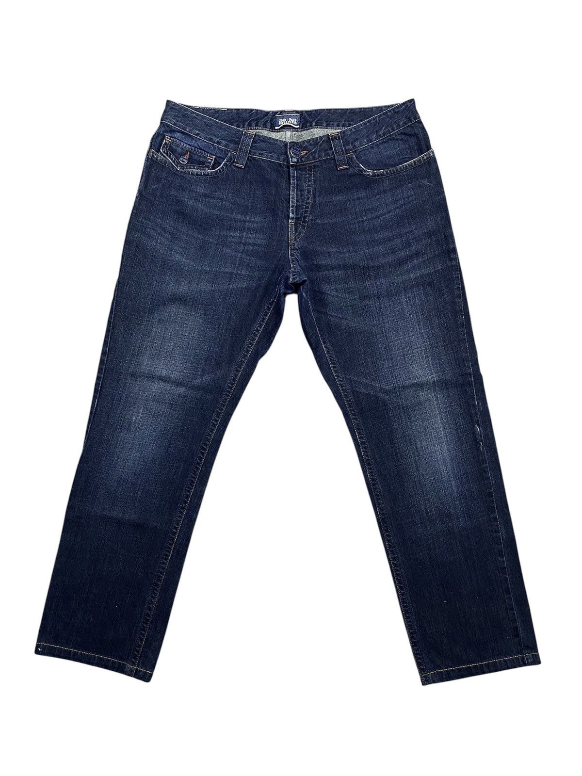 Jean Paul Gaultier Jean’s Paul Gaultier JPG Distressed Denim Metal Logo Archive Size US 36 / EU 52 - 2 Thumbnail