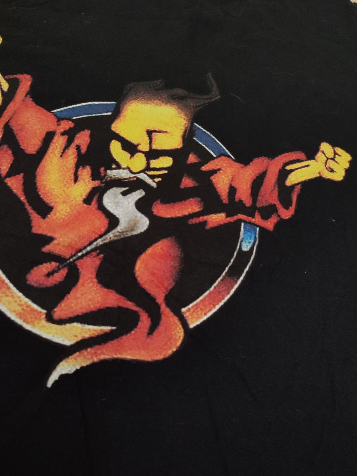 Thunderdome × Vintage Vintage 90s Thunderdome Rare Band Big logo Gabber tee Size US M / EU 48-50 / 2 - 4 Thumbnail