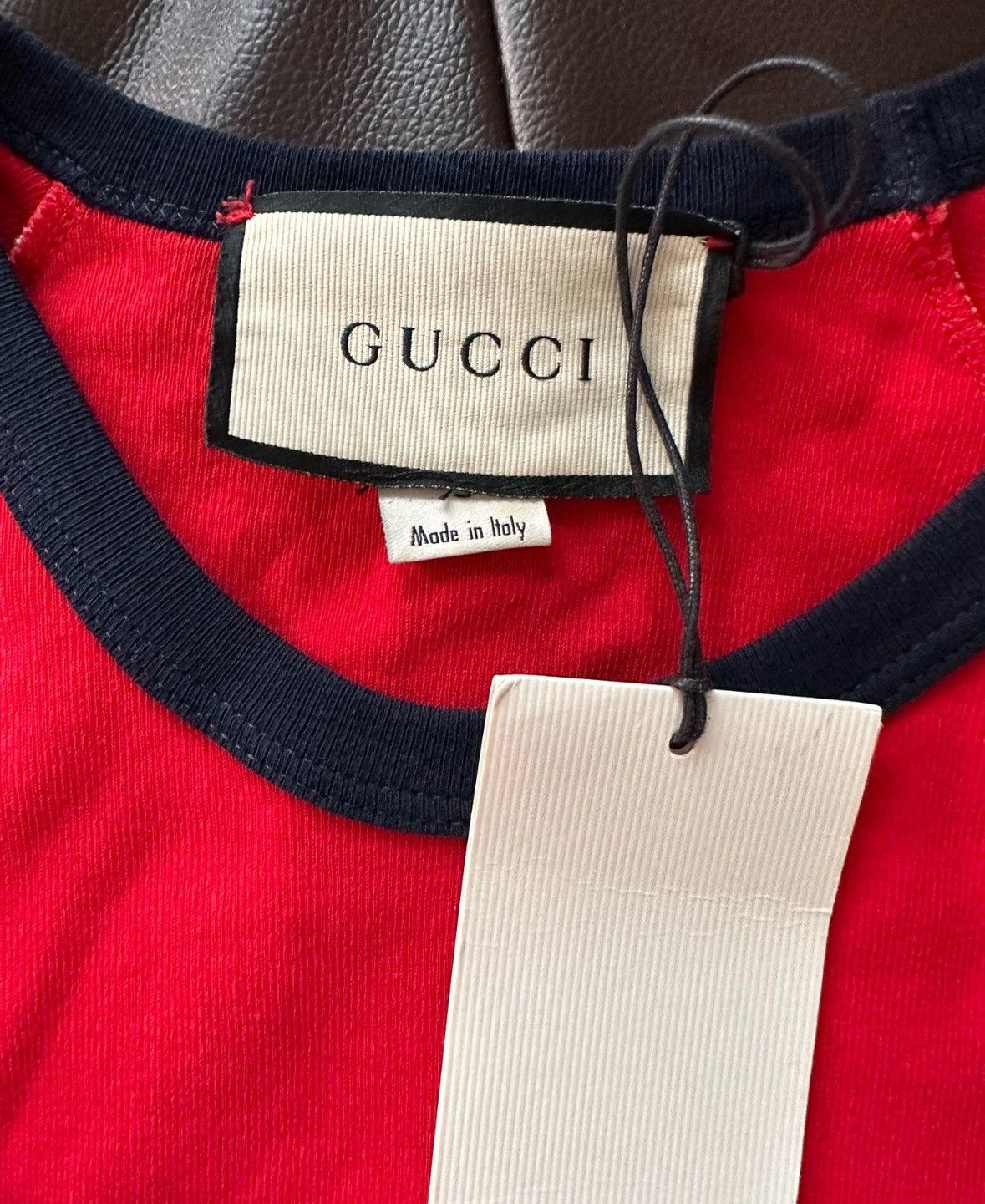 Gucci Gucci Tennis racket short-sleeved T-shirt 2503-Nextarrow Size US S / EU 44-46 / 1 - 6 Thumbnail