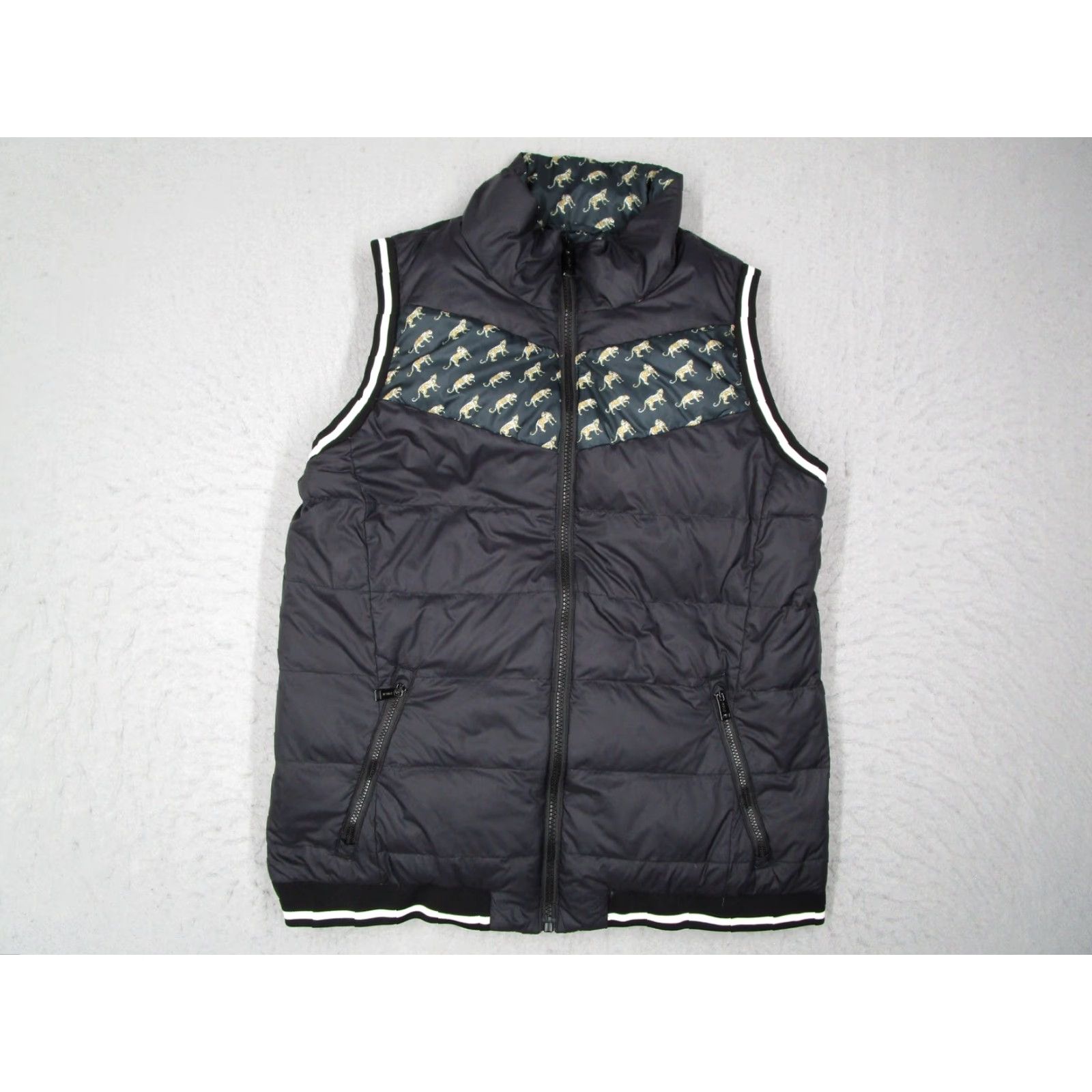 Polo Ralph Lauren Polo Ralph Lauren Reversible Puffer Vest Women Small Cheetah Print Down Jacket Size S / US 4 / IT 40 - 2 Thumbnail