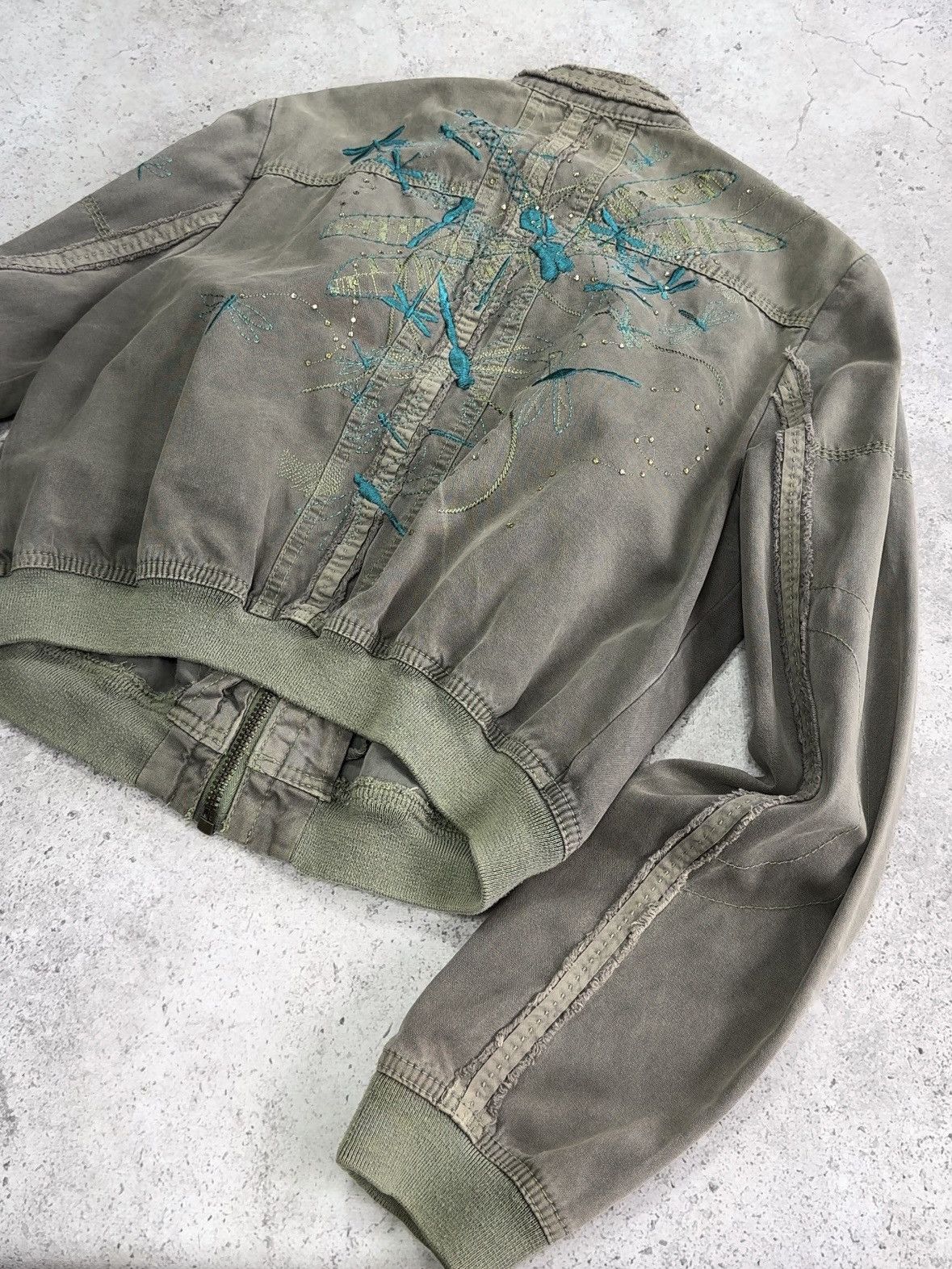 Japanese Brand Vintage Cropped Distressed Faded Cargo LGB Style Jacket Size US S / EU 44-46 / 1 - 4 Thumbnail