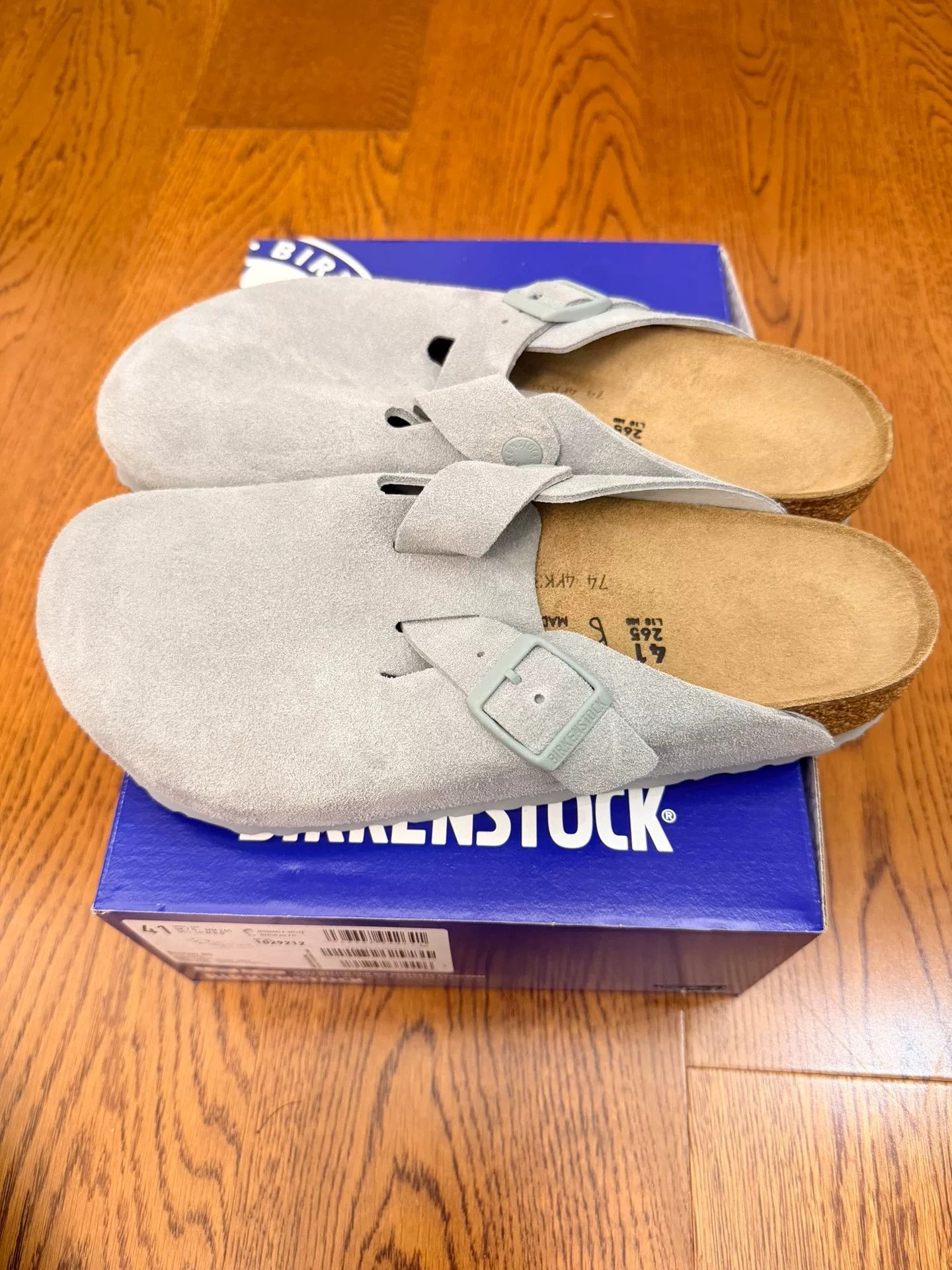 Birkenstock birkenstock boston clogs in pure sage Size US 9 / EU 42 - 1 Thumbnail