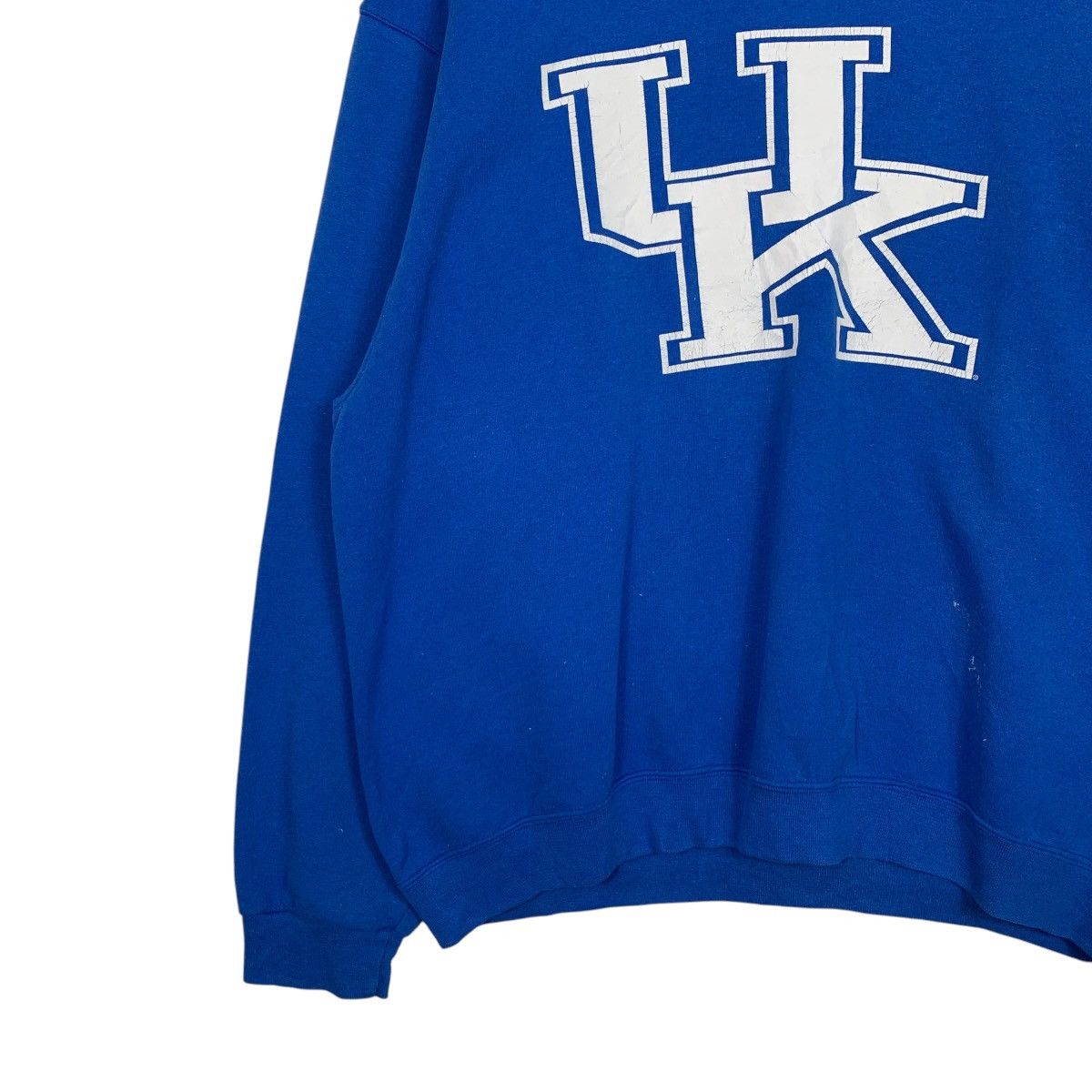 Vintage Vintage Blue Crewneck Sweatshirt UK Big Logo #1582-C71 Size US M / EU 48-50 / 2 - 3 Thumbnail