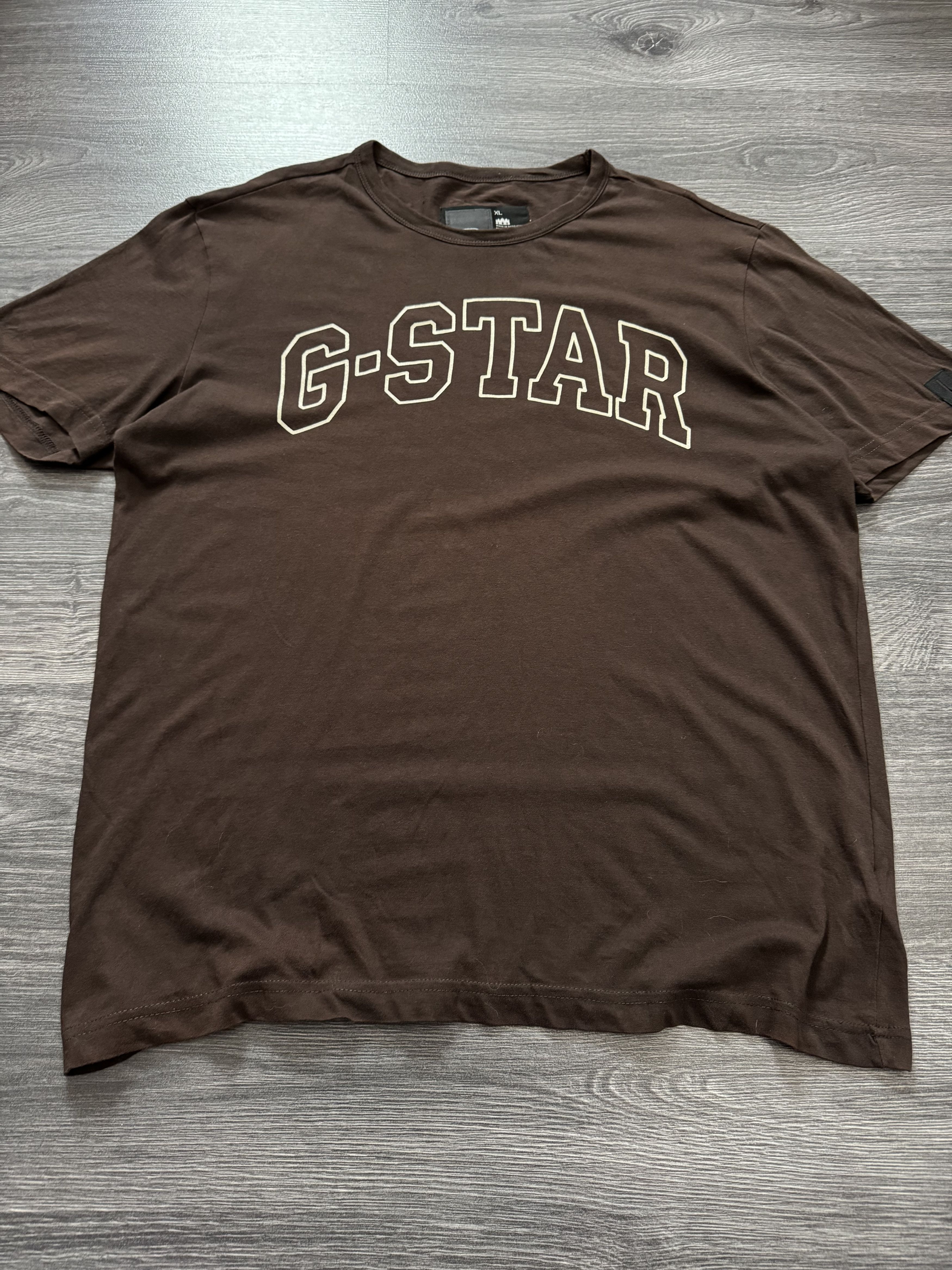 G-Star Vintage G-star Raw Brown Tee Size US XL / EU 56 / 4 - 3 Thumbnail