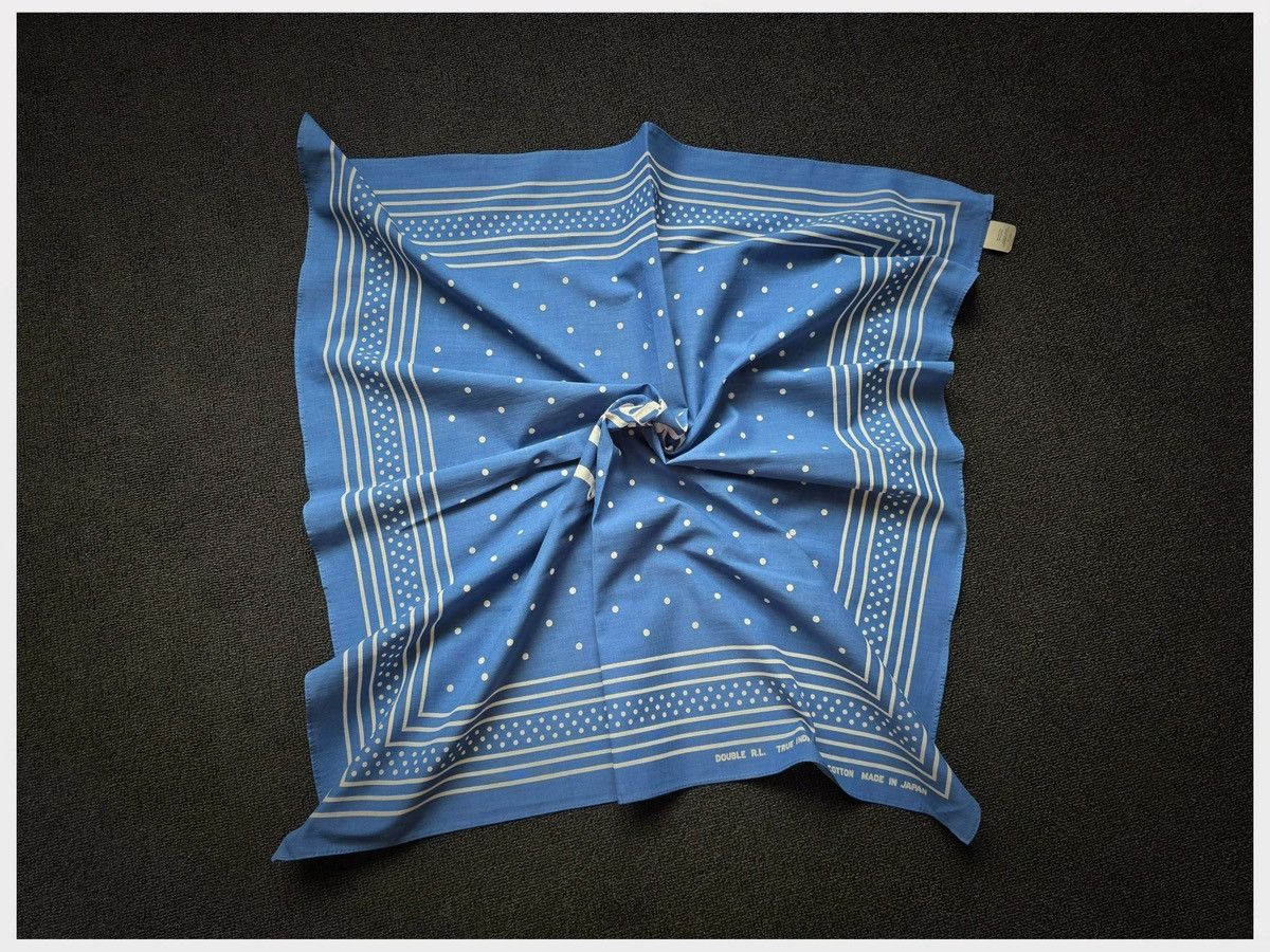 RRL Ralph Lauren RRL Bandana COTTON Scarf handkerchief Size ONE SIZE - 5 Thumbnail