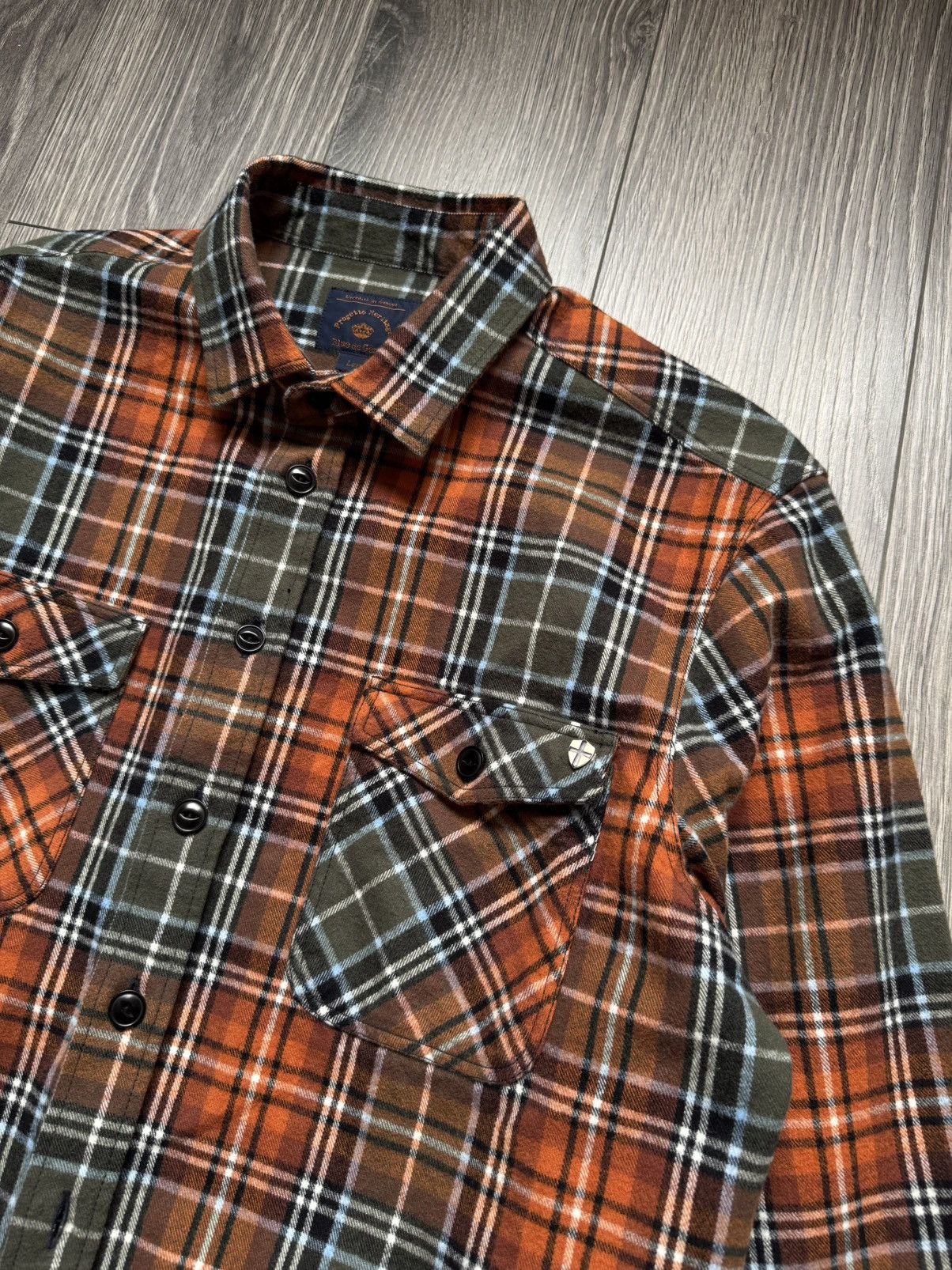 Other Blue de Genes Style Nebraska Flannel Overshirt Size US L / EU 52-54 / 3 - 6 Thumbnail