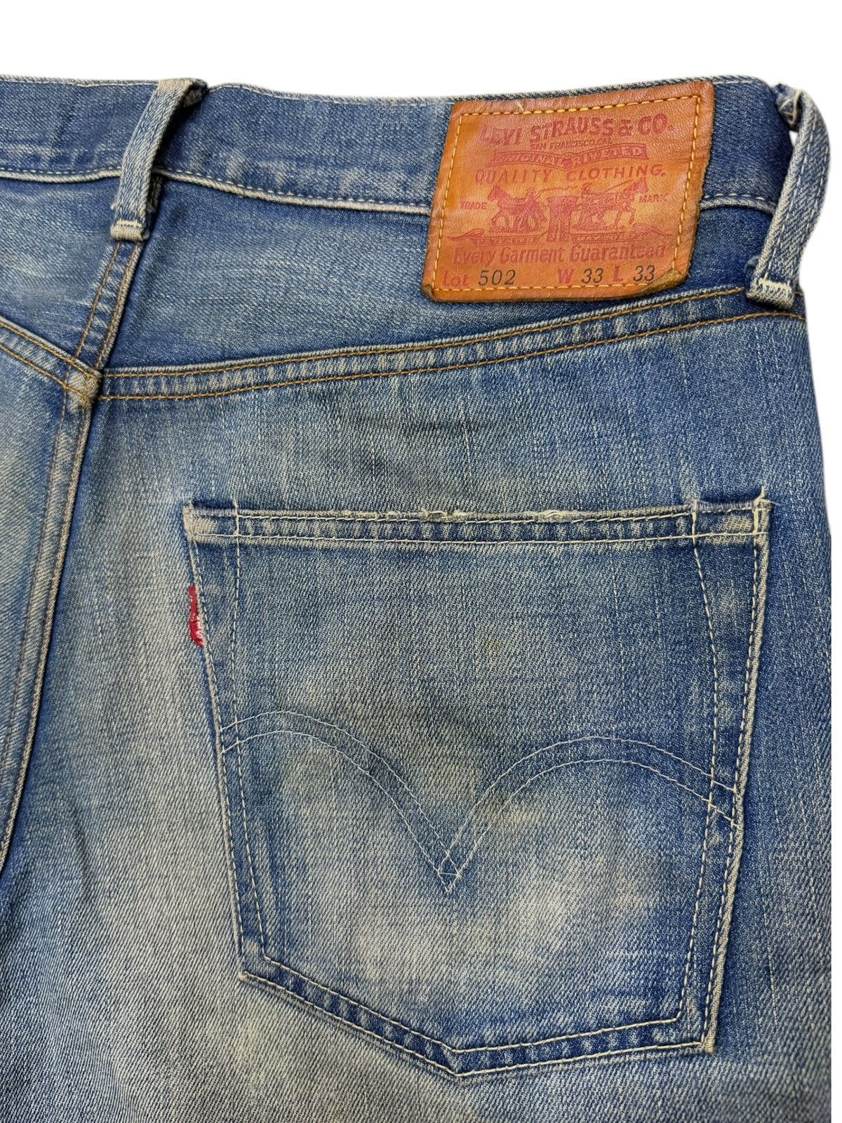 Levi's Vintage Levi’s 502 Japanese Market Denim Jeans | W34 Size US 34 / EU 50 - 7 Thumbnail
