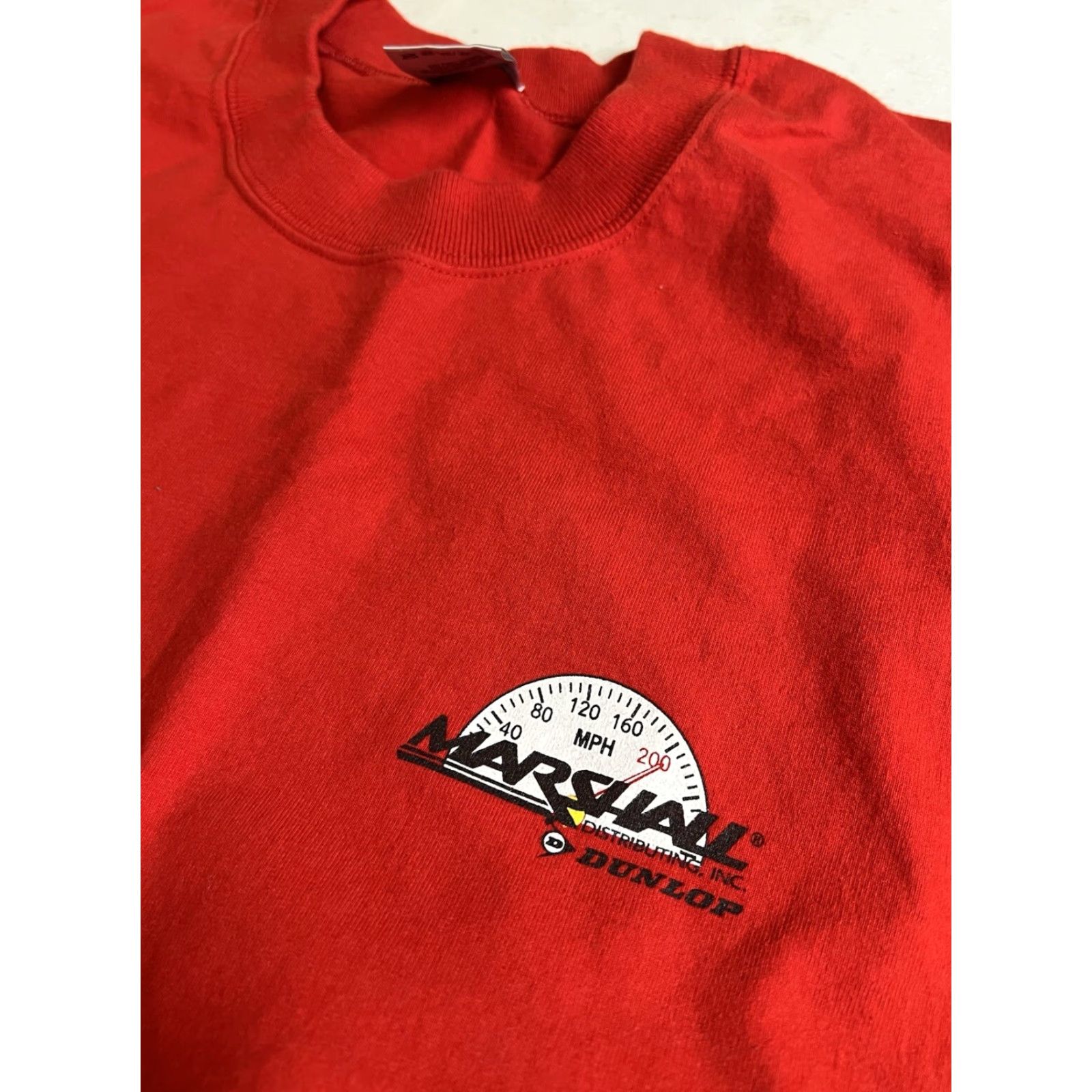 Fruit Of The Loom VINTAGE Fruit of the Loom T-Shirt USA 2XL Red Short Sleeve Crew Neck Cotton Graphic Print Mens Size US XXL / EU 58 / 5 - 3 Thumbnail