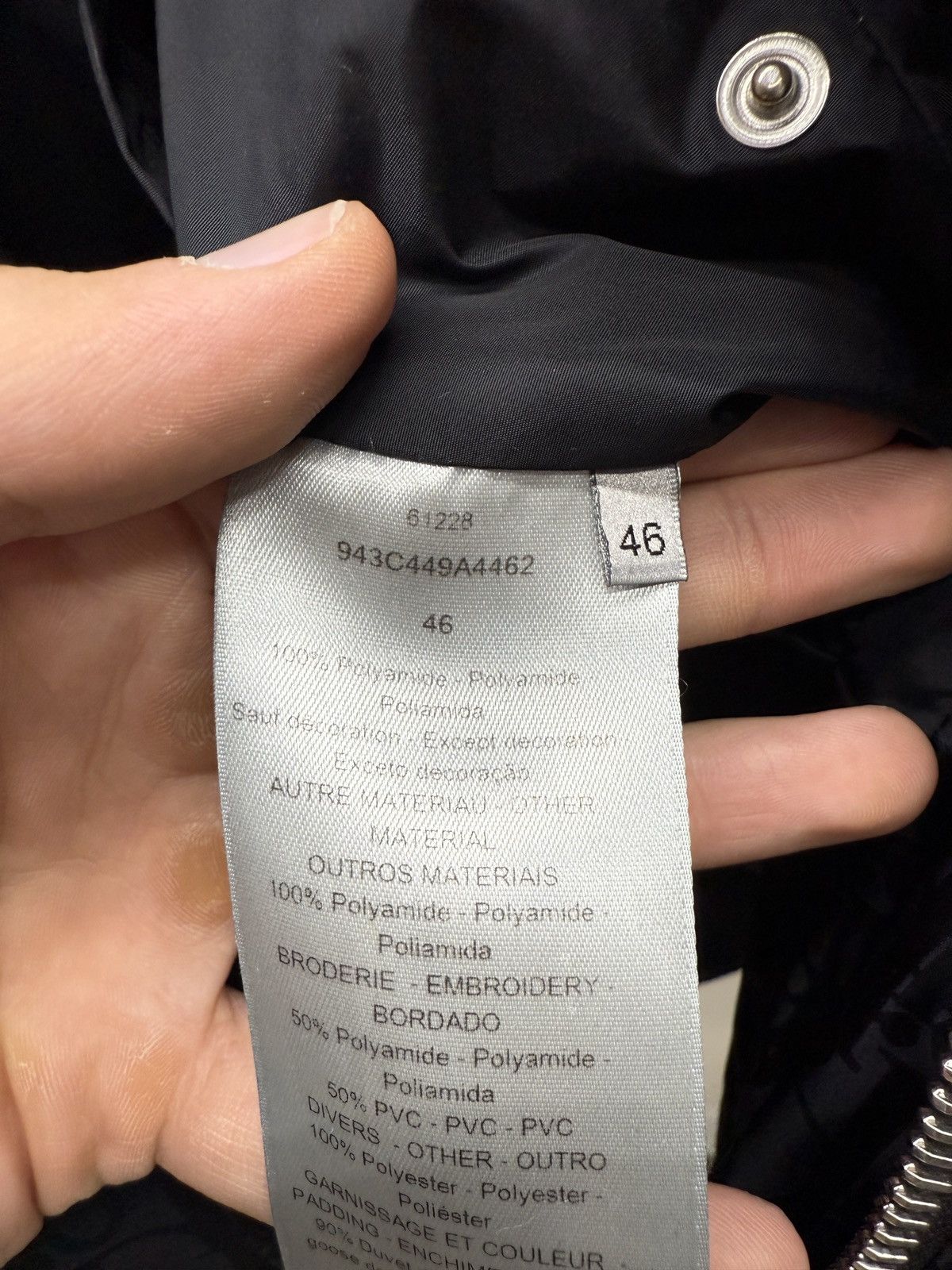 Dior Christian Dior Black Monogram Light Jacket Size US S / EU 44-46 / 1 - 10 Thumbnail