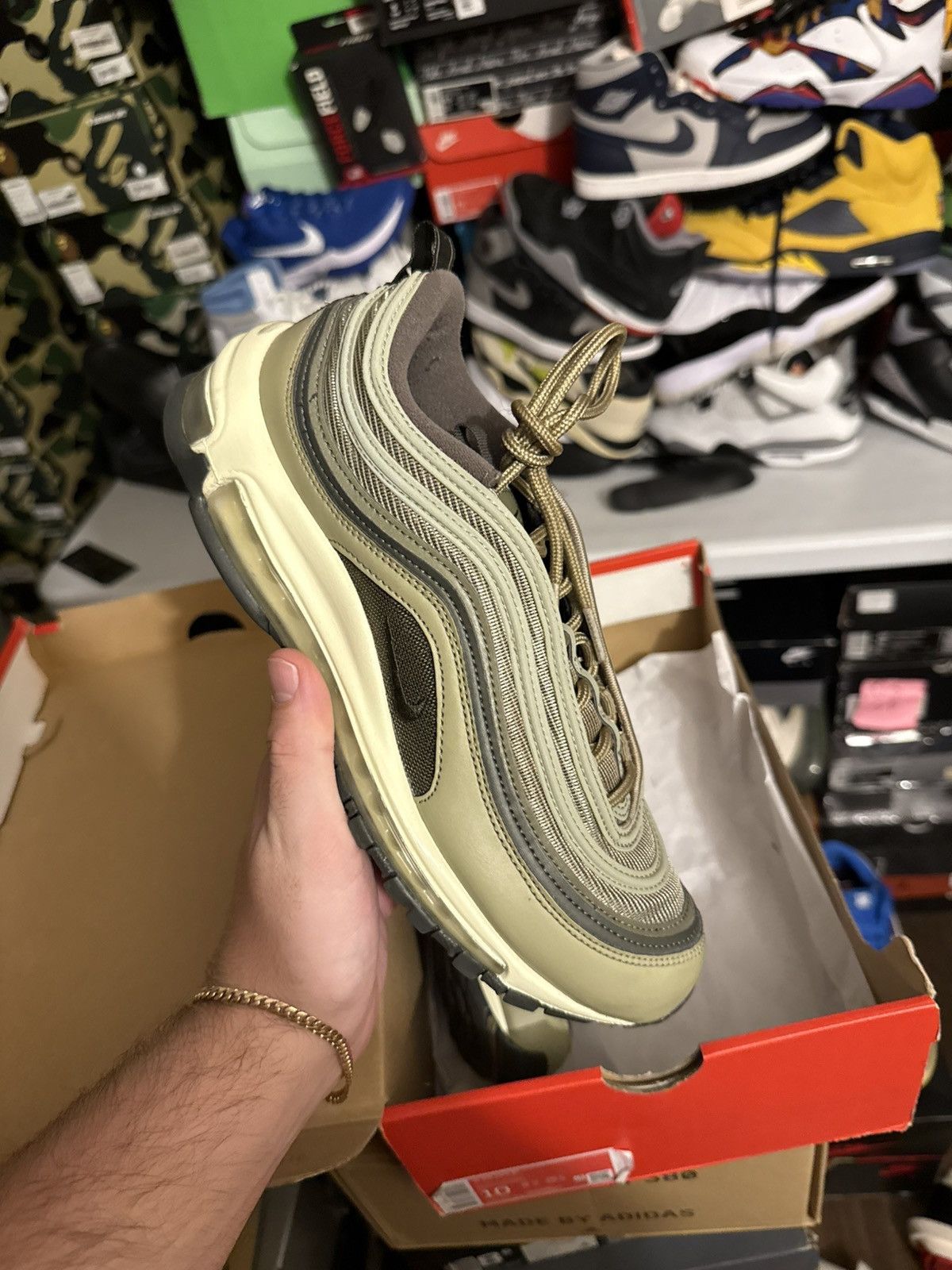Nike Nike airmax 97 Neutral olive sz10w/8.5m Size US 8.5 / EU 41-42 - 1 Thumbnail
