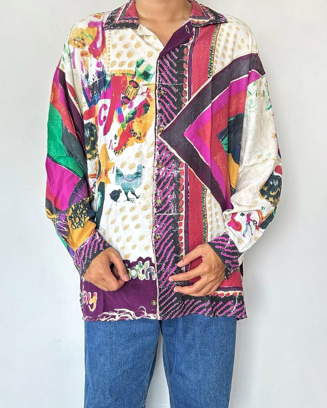 Designer × Vintage VINTAGE FARNESE JAPAN SHIRT Size US XXL / EU 58 / 5 - 5 Thumbnail