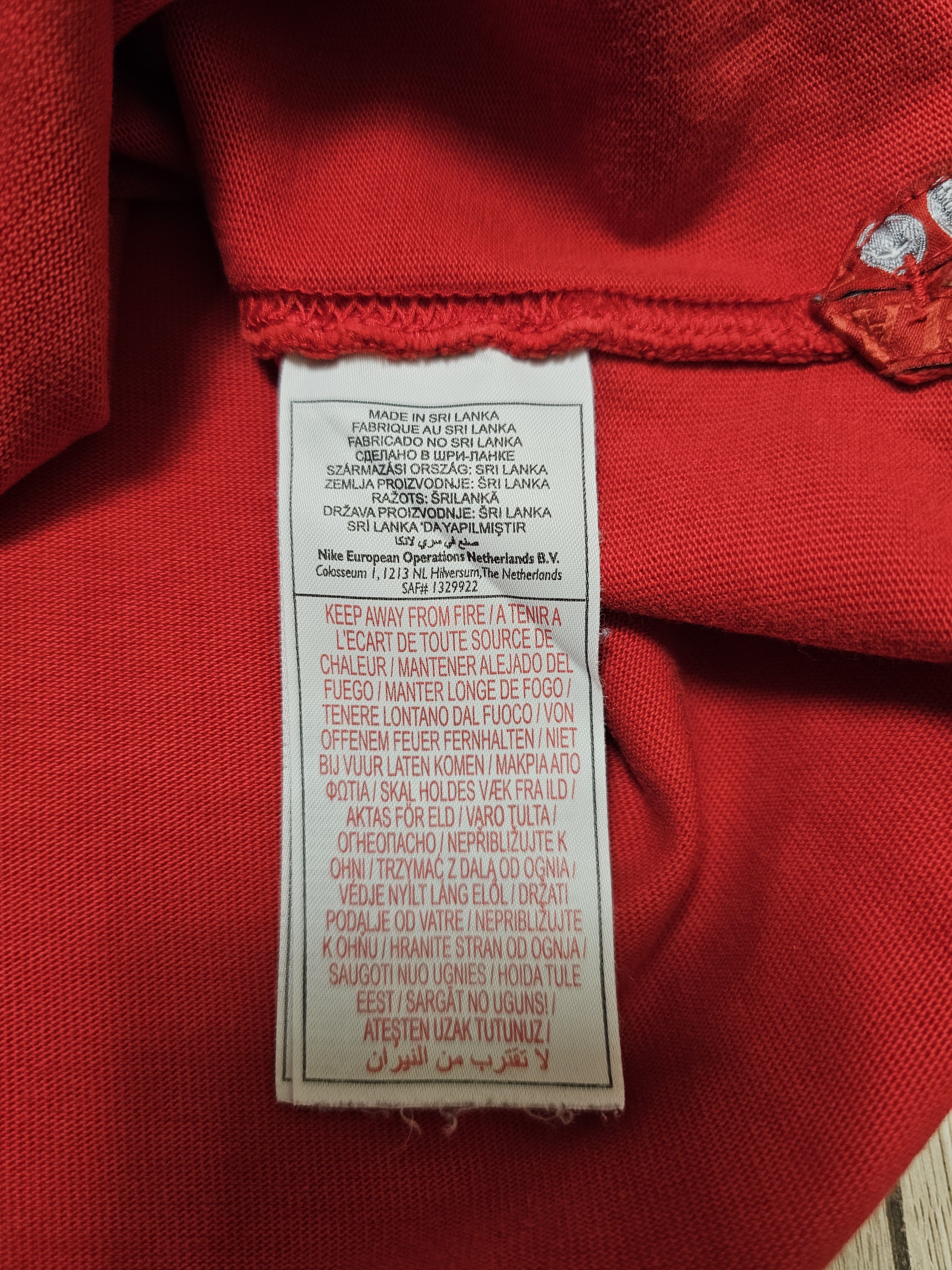 Nike × Vintage ENGLAND RUGBY JERSEY 2007 AWAY RED SHIRT RUGBY JERSEY Size US XL / EU 56 / 4 - 8 Thumbnail