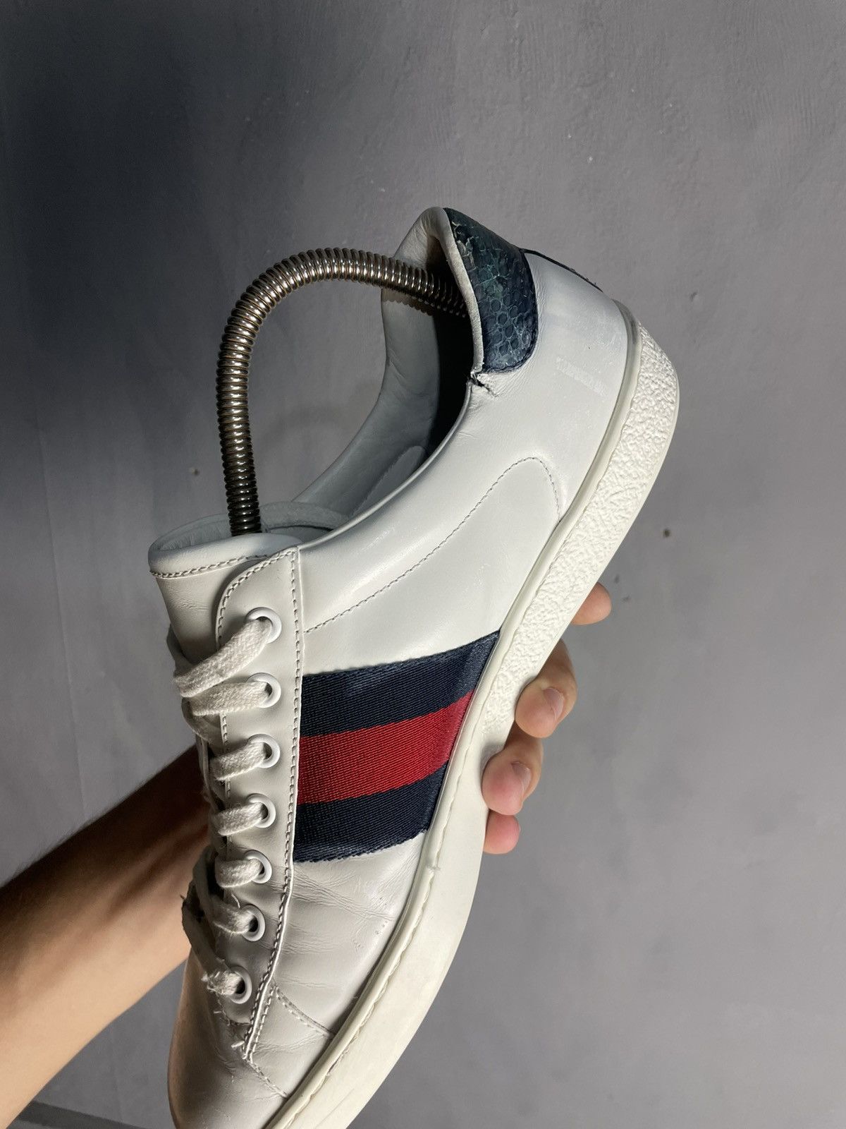 Gucci White Gucci Shoes Size US 8.5 / EU 41-42 - 4 Thumbnail