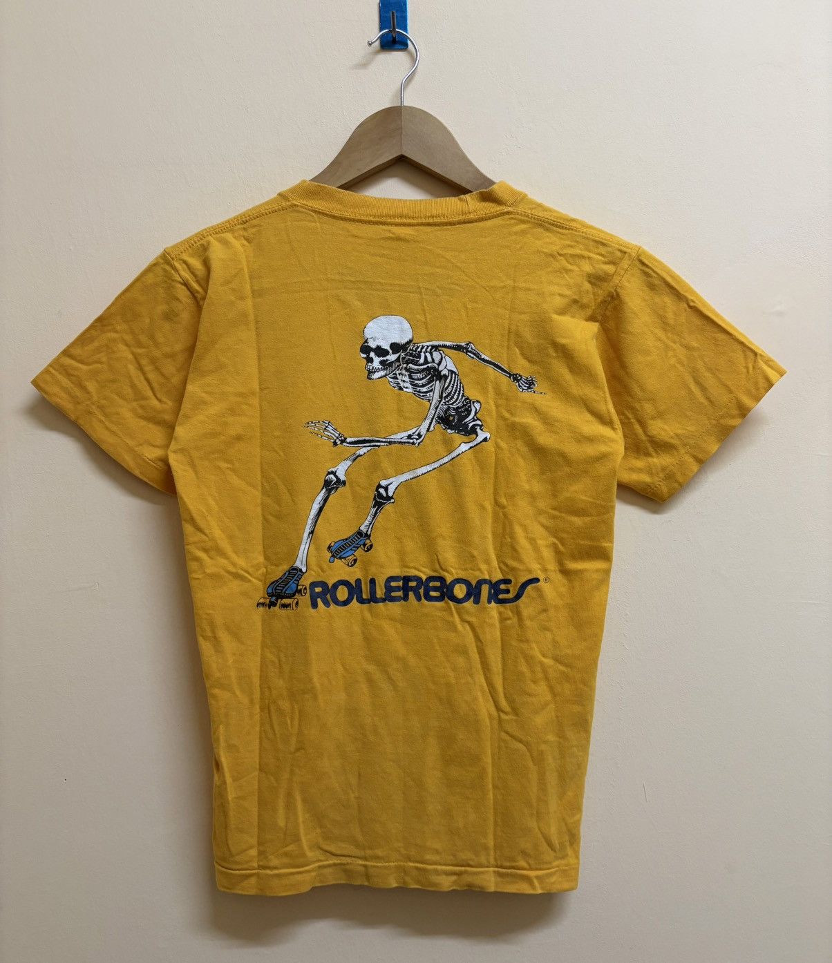 Powell Peralta Vintage 80s Powell Peralta Rollerbones Skateboard T-Shirt Size US M / EU 48-50 / 2 - 1 Thumbnail