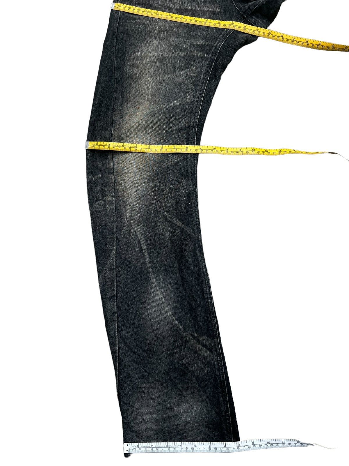 Edwin Vintage Edwin Function Black Curve Denim Jeans 30x34 Size US 32 / EU 48 - 14 Thumbnail