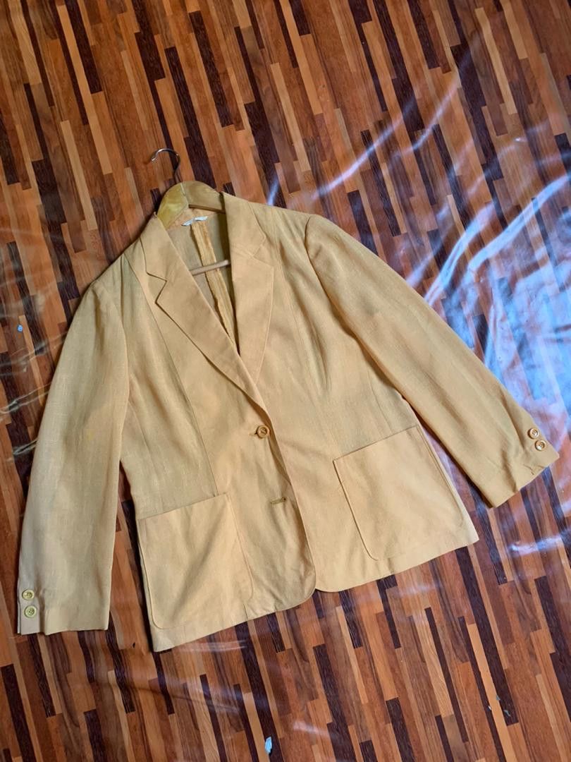 Vintage P4 Vintage RedAmonte Coat light yellow skin Size US L / EU 52-54 / 3 - 1 Thumbnail