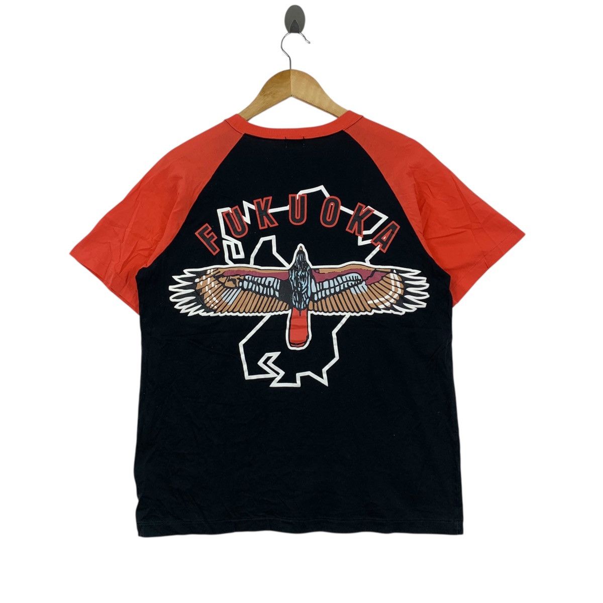 Vintage DAIEI HAWKS Fukuoka Player Baseball Team Sportswear T-Shirt Size US M / EU 48-50 / 2 - 3 Thumbnail