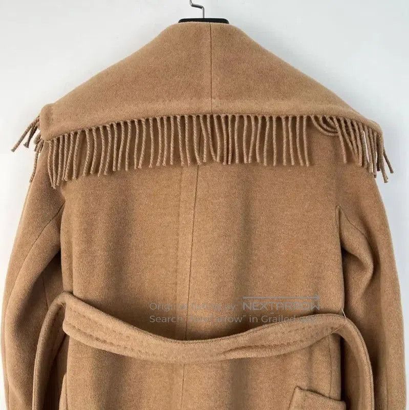 MaxMara Long Brown Coat for Women .