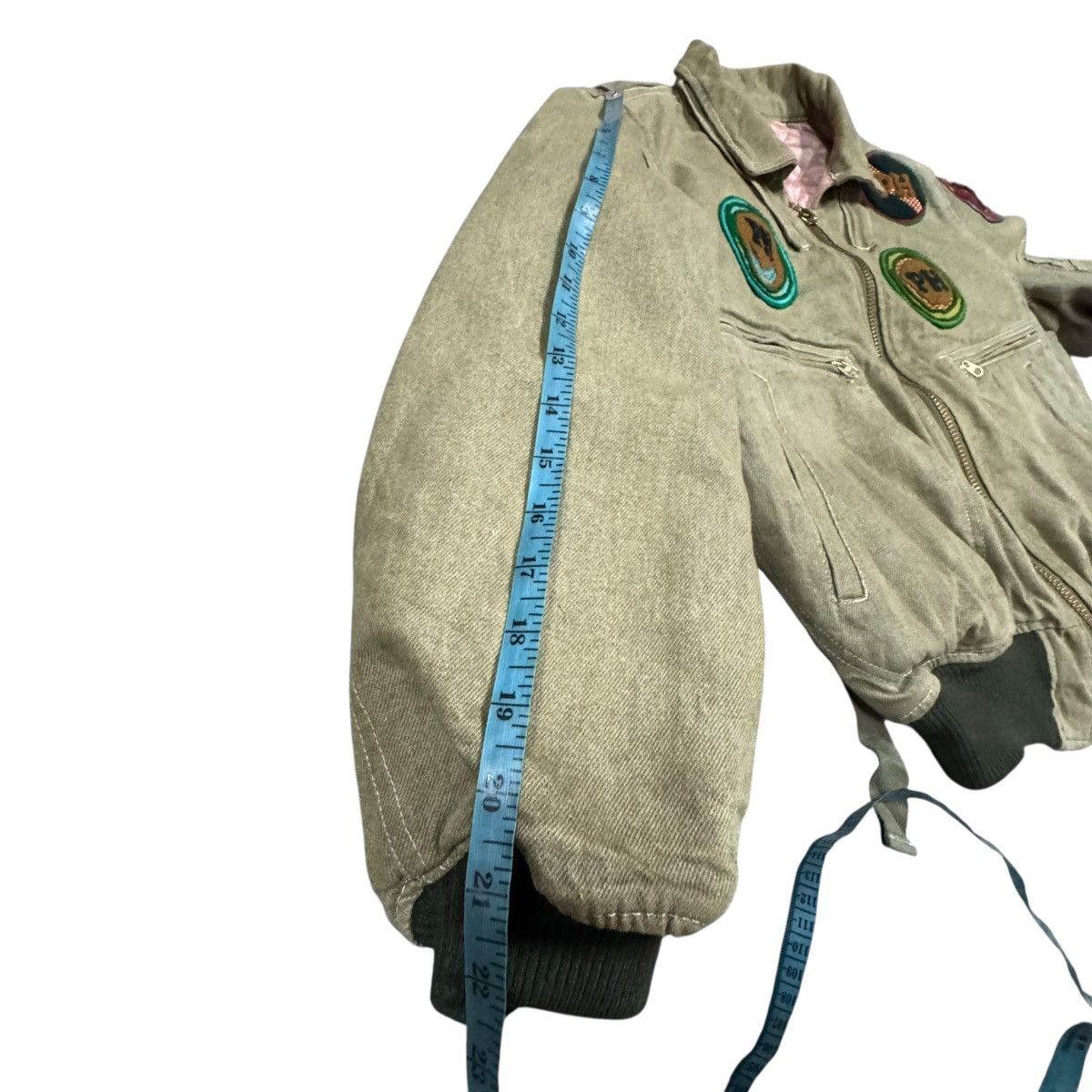 Karl Helmut Vtg🔥Pink House Karl Helmut Bomber Duck Canvas Bondage Jacket Size US M / EU 48-50 / 2 - 21 Thumbnail