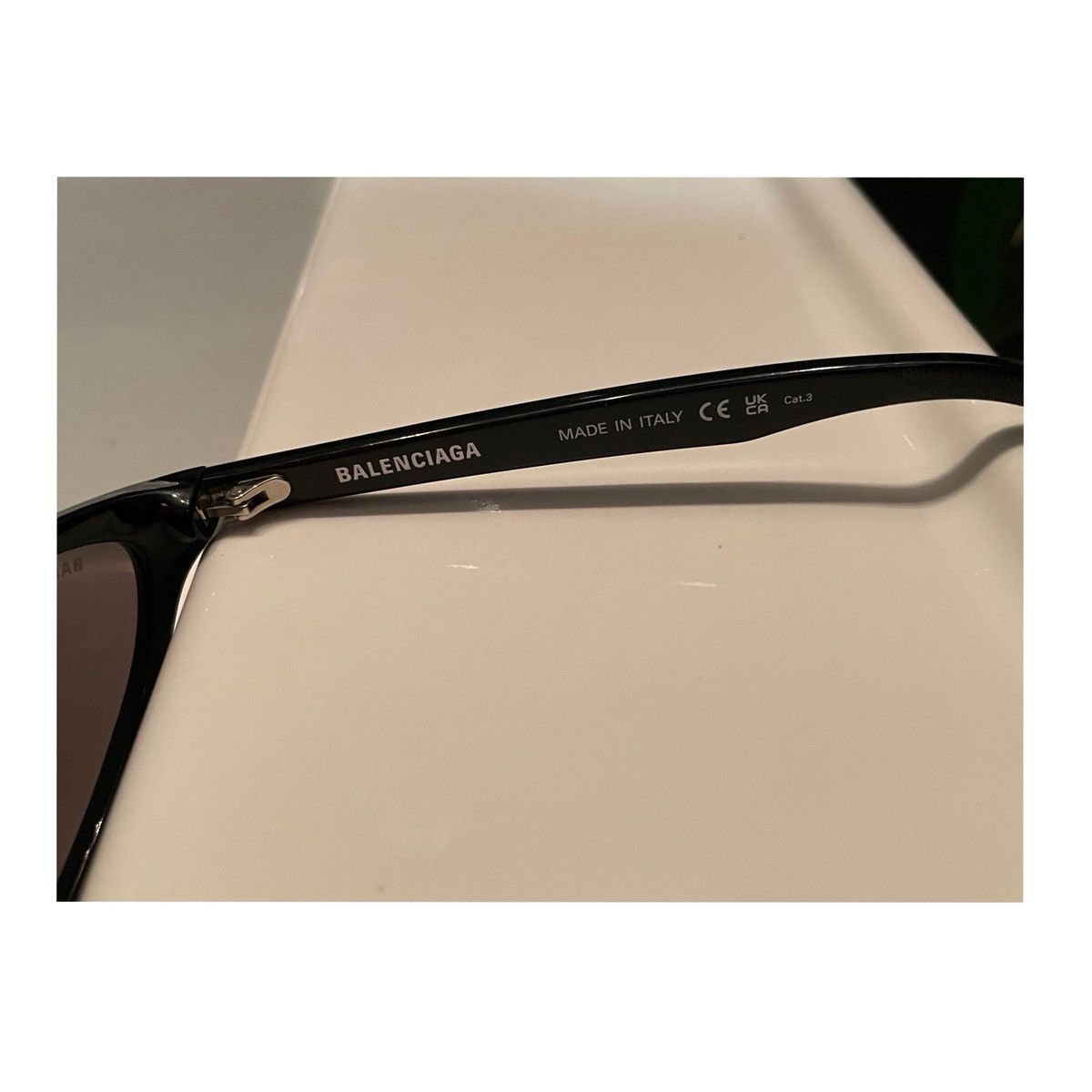 Balenciaga Balenciaga Neo 2.0 Oval Sunglasses Size ONE SIZE - 4 Thumbnail