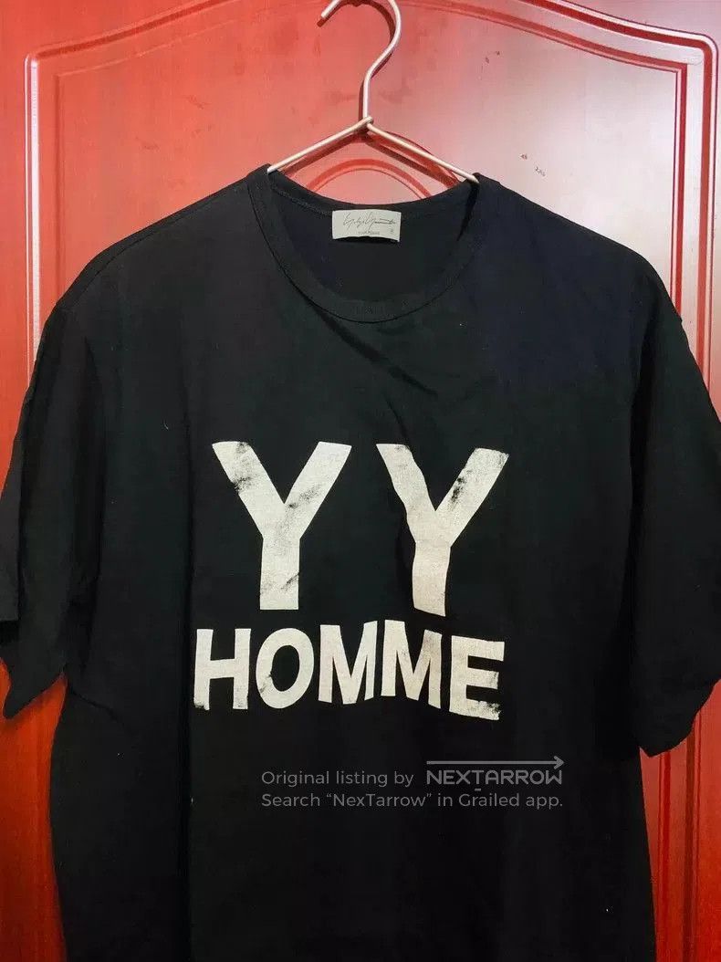 Yohji Yamamoto Yohji Yamamoto Homme YY Short Sleeve Tee Size US L / EU 52-54 / 3 - 2 Thumbnail