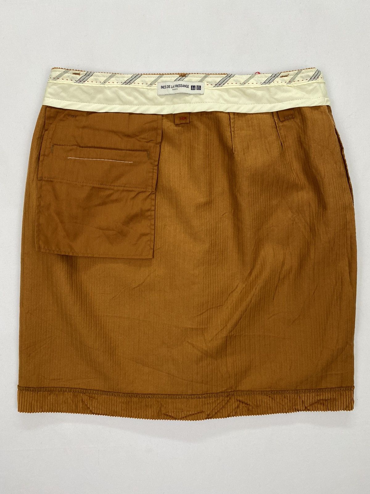 Uniqlo Ines De La Fressange X Uniqlo Corduroy Skirt Size 28" / US 6 / IT 42 - 4 Thumbnail