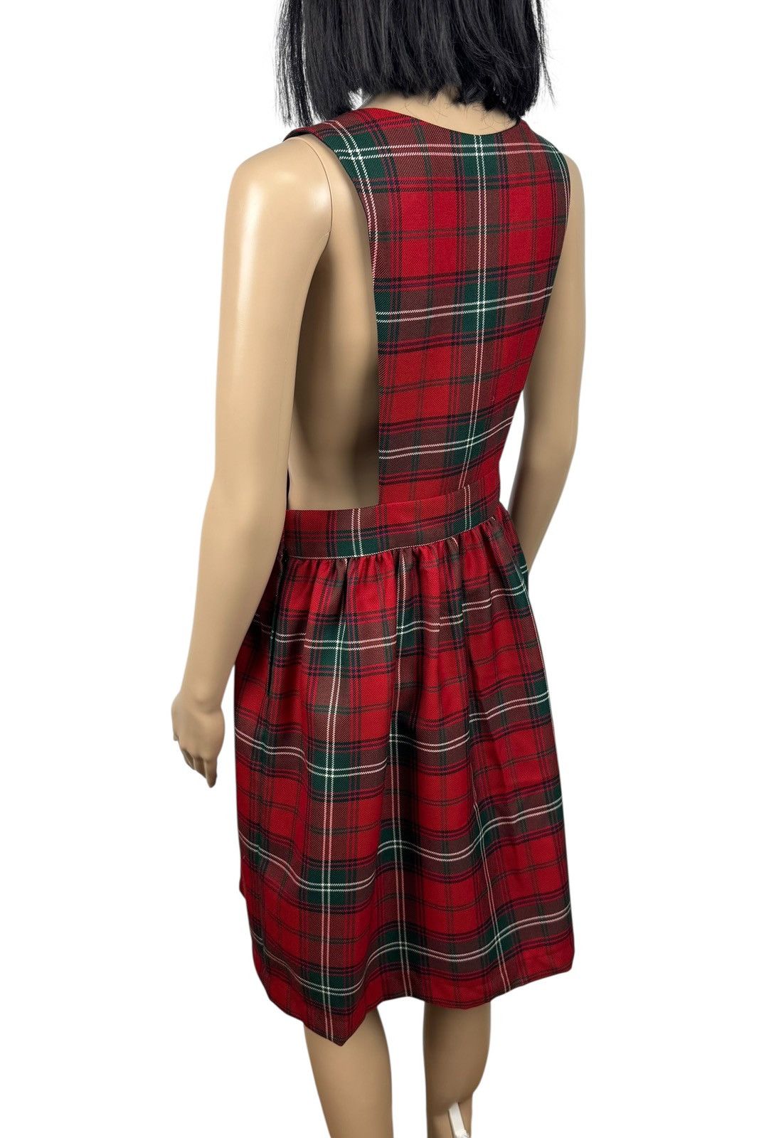 Comme des Garcons SHIRT Comme des Garcons Shirt Plaid Wool Dress Pinafore size XS Size XS / US 0-2 / IT 36-38 - 6 Thumbnail