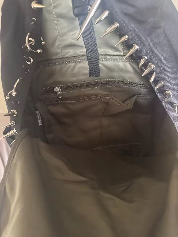 Japanese Brand Punk Rivet Gothic Large Capacity Backpack Size ONE SIZE - 5 Thumbnail