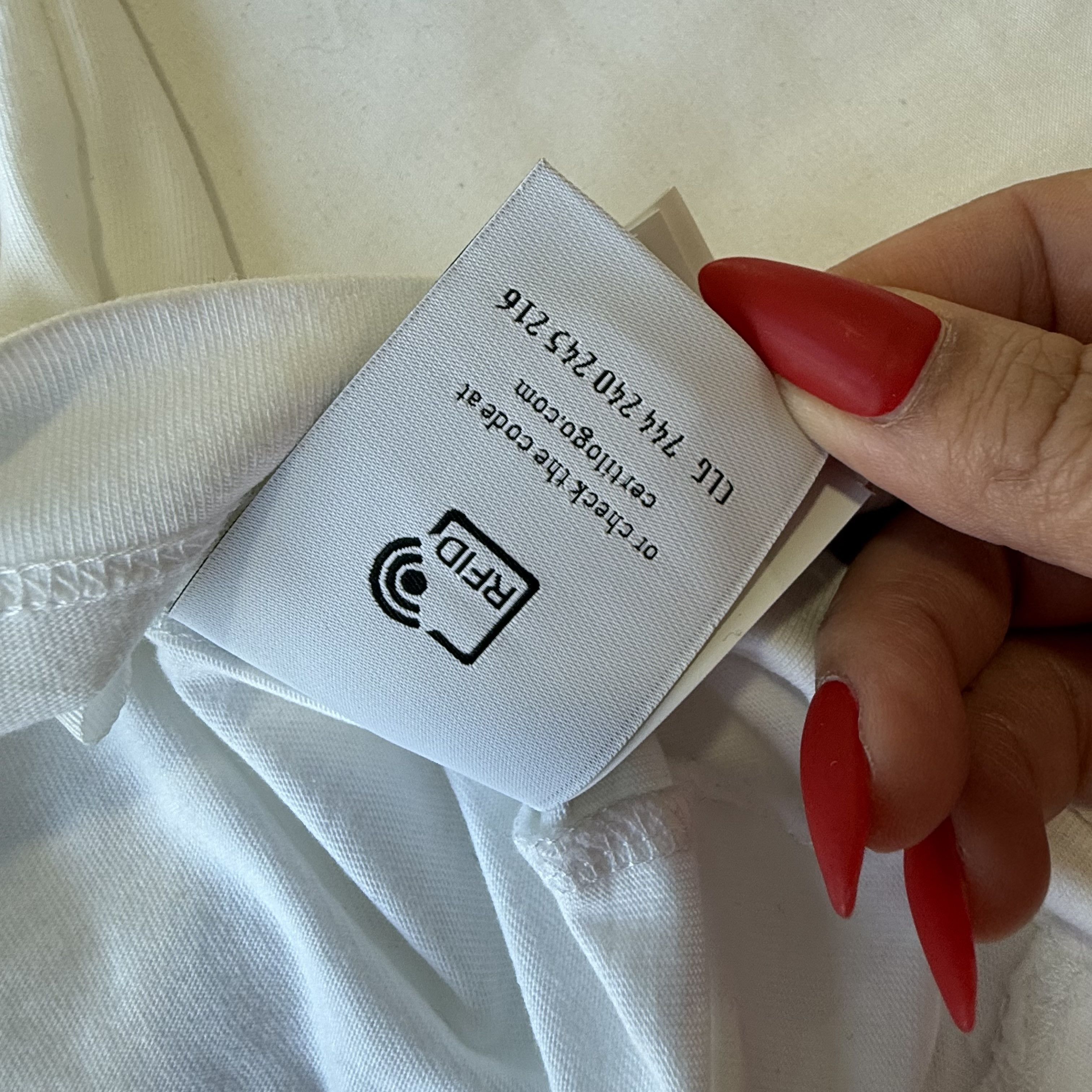 Off-White Off-White "_Logic" 10th Anniversary Logo Archive T-Shirt Size US XL / EU 56 / 4 - 10 Thumbnail